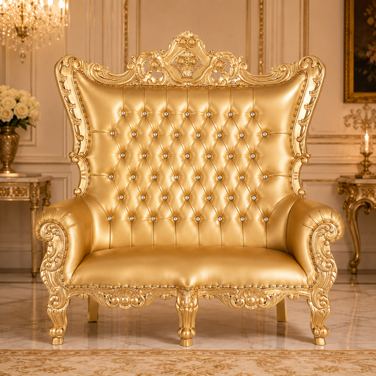 Queen Venus Royal Loveseat