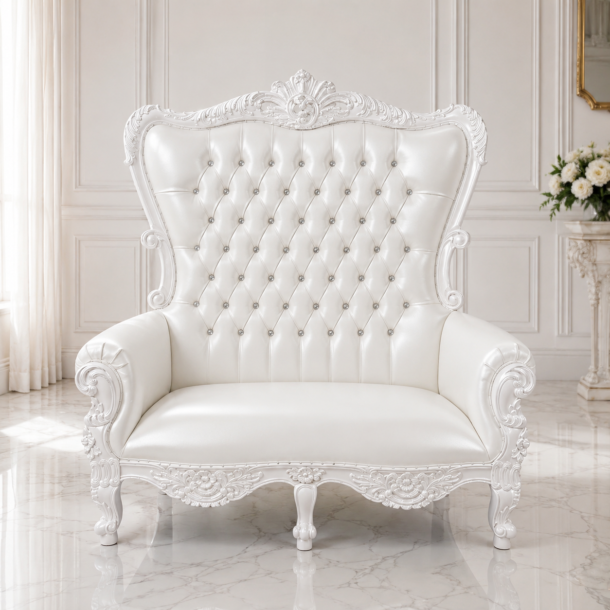 Queen Victoria Loveseat