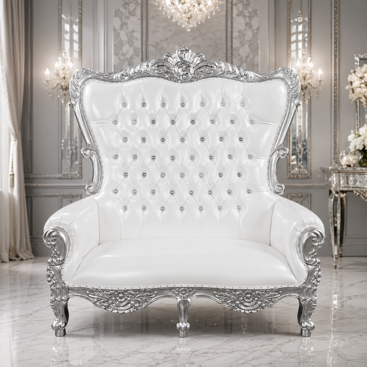 Queen Victoria Loveseat