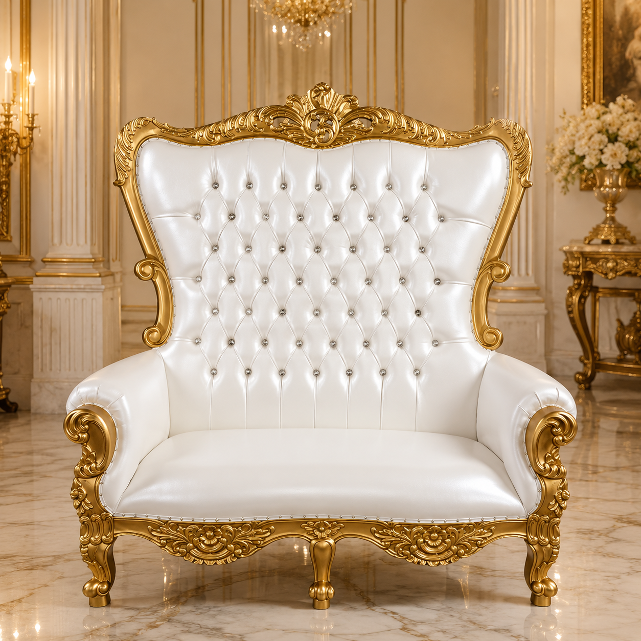 Queen Victoria Loveseat