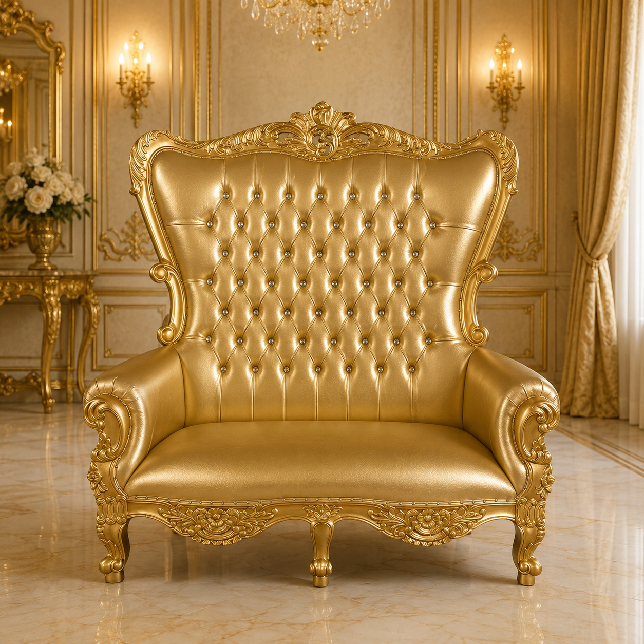 Queen Victoria Loveseat