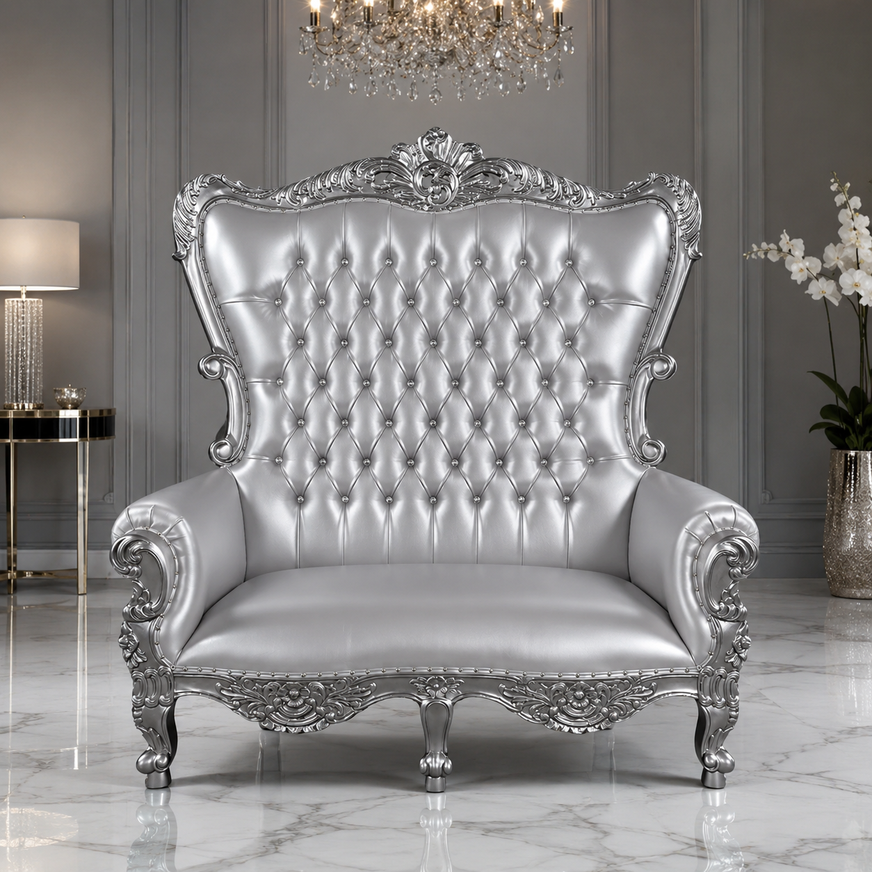 Queen Victoria Loveseat