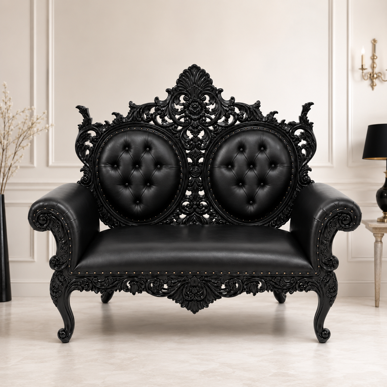 Vesper Loveseat Throne