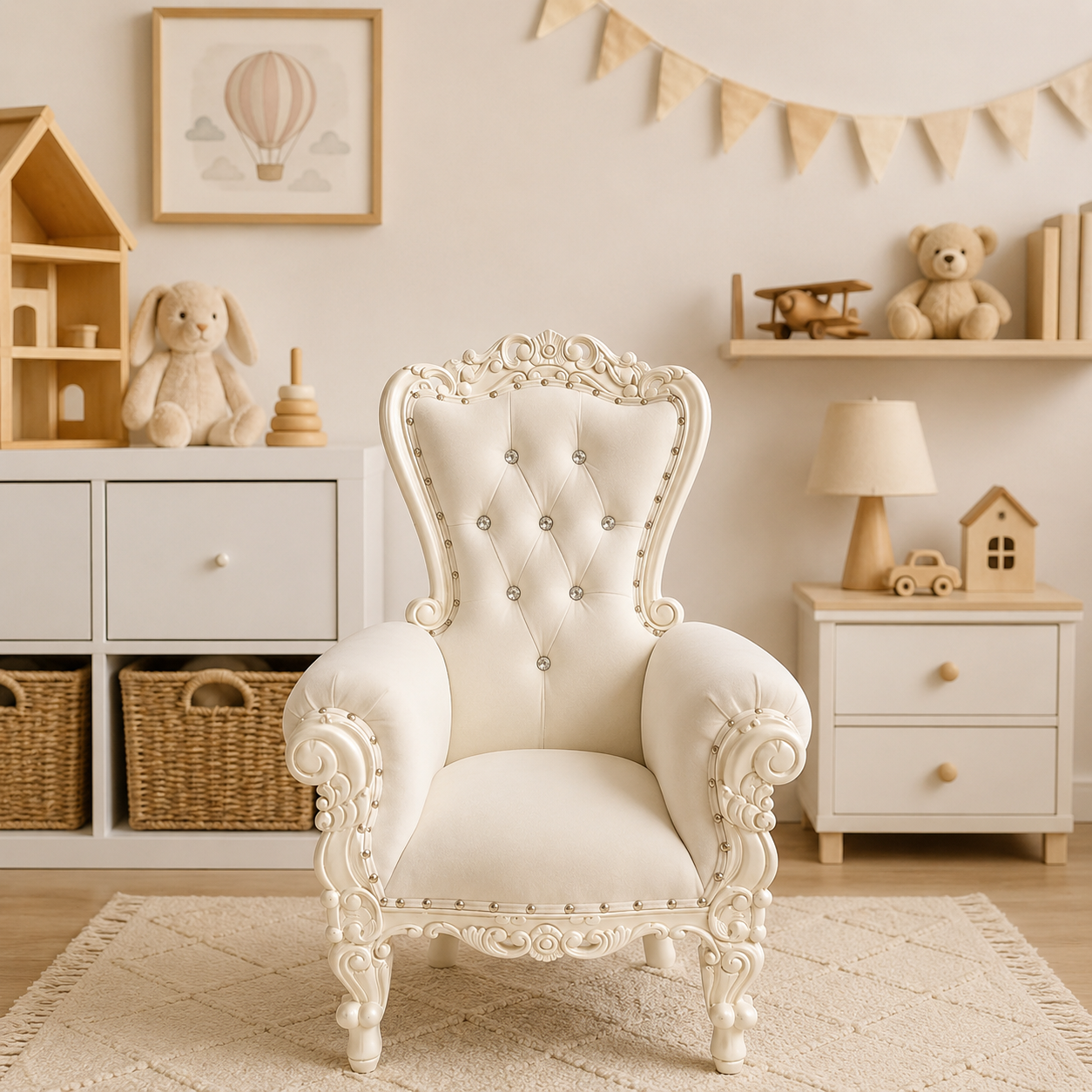 Mini Tiffany 33 Kids Throne - Velvet