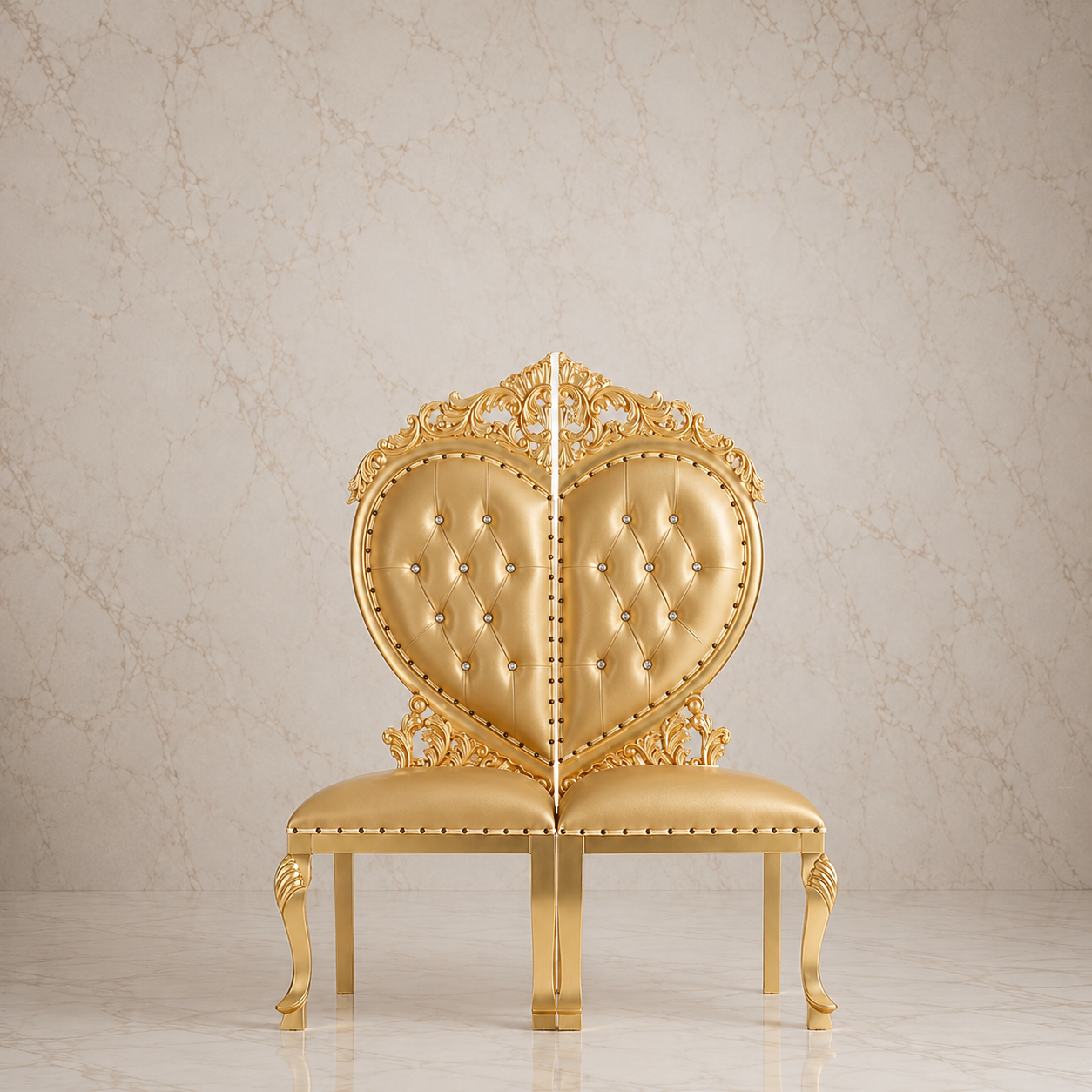 Silla de fiesta de enamorados