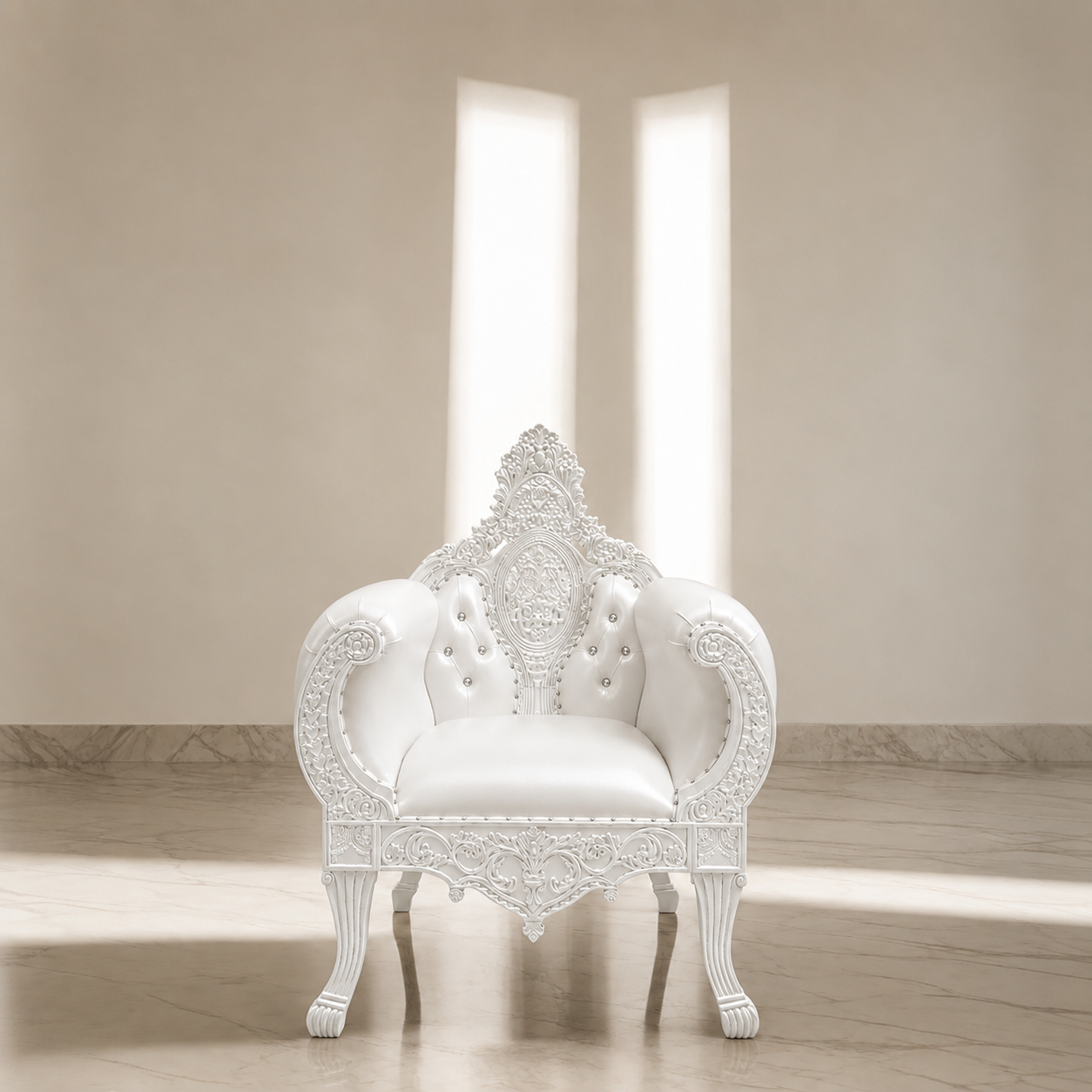 Queen Anne Royal Sofa Chair