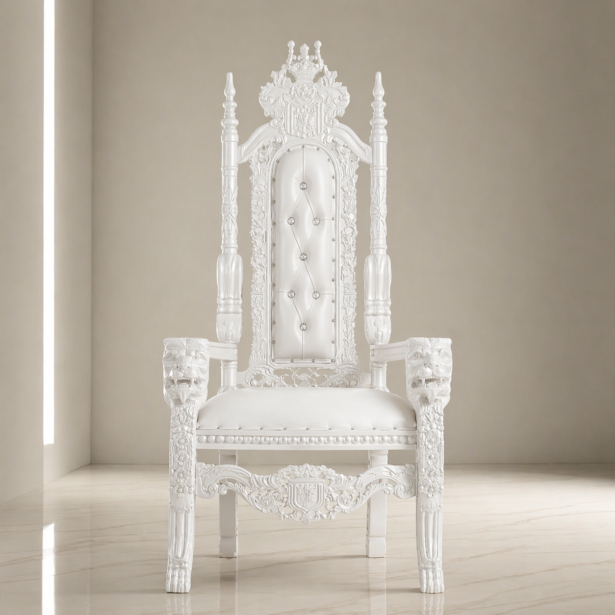 King David Lion Throne Chair - Vinyl