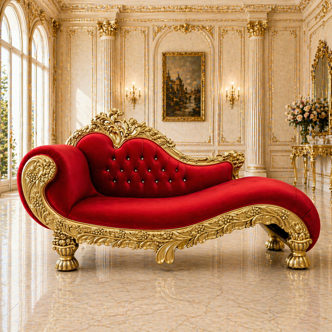 Zeus 87 Royal Chaise Lounge