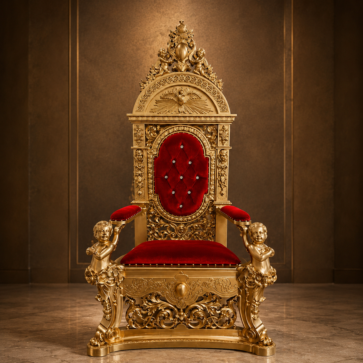 King Aurelius Throne Chair