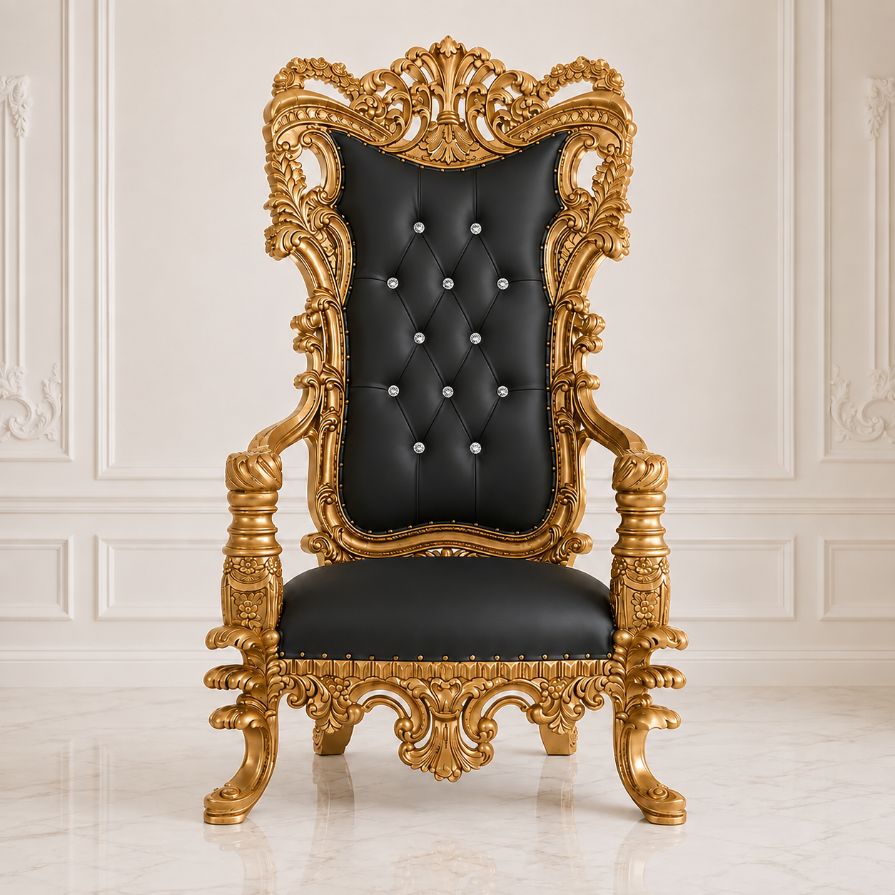 Silla del trono real de Imamu