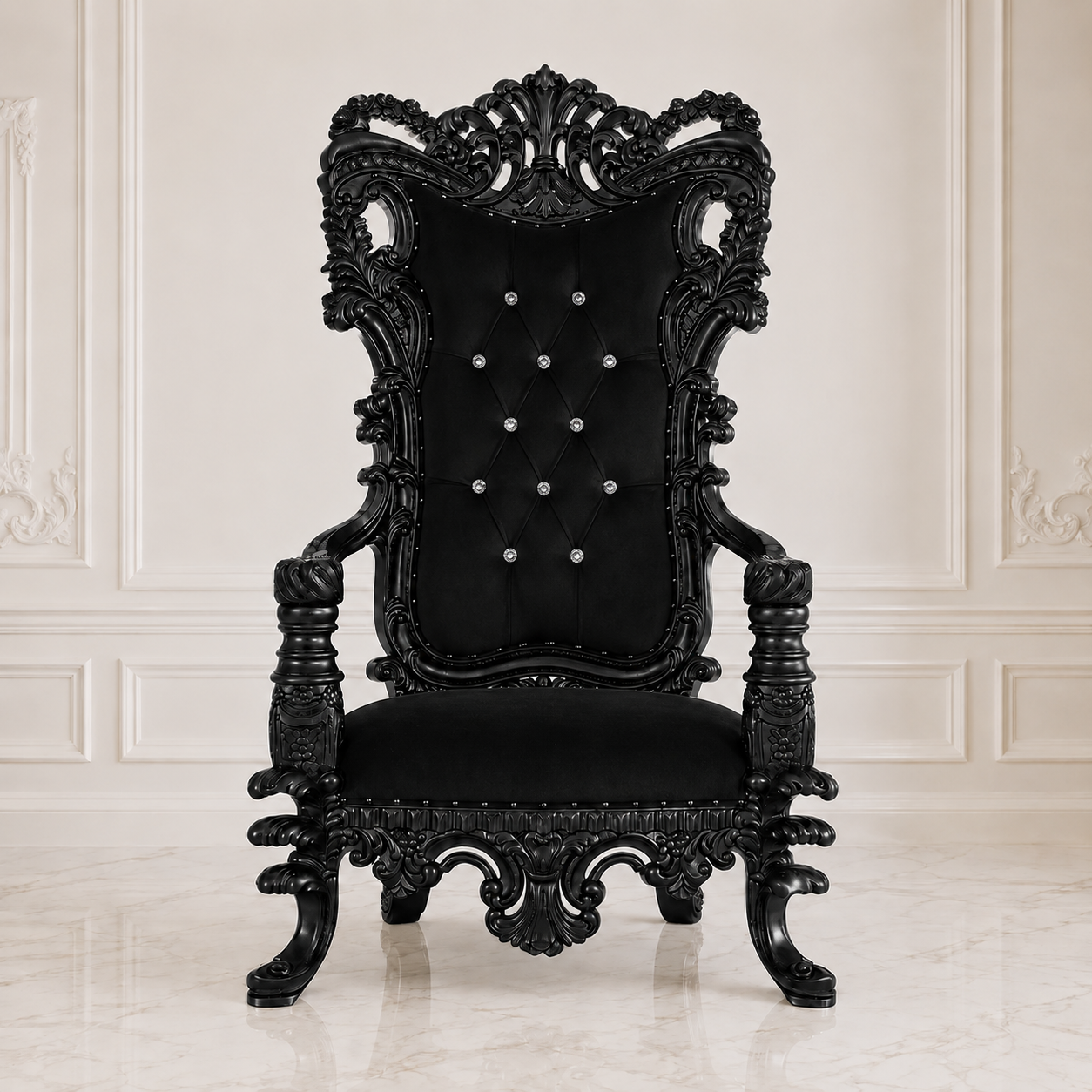 Silla del trono real de Imamu