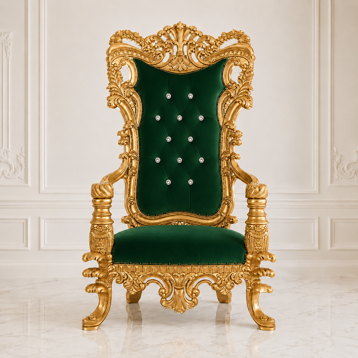 Silla del trono real de Imamu