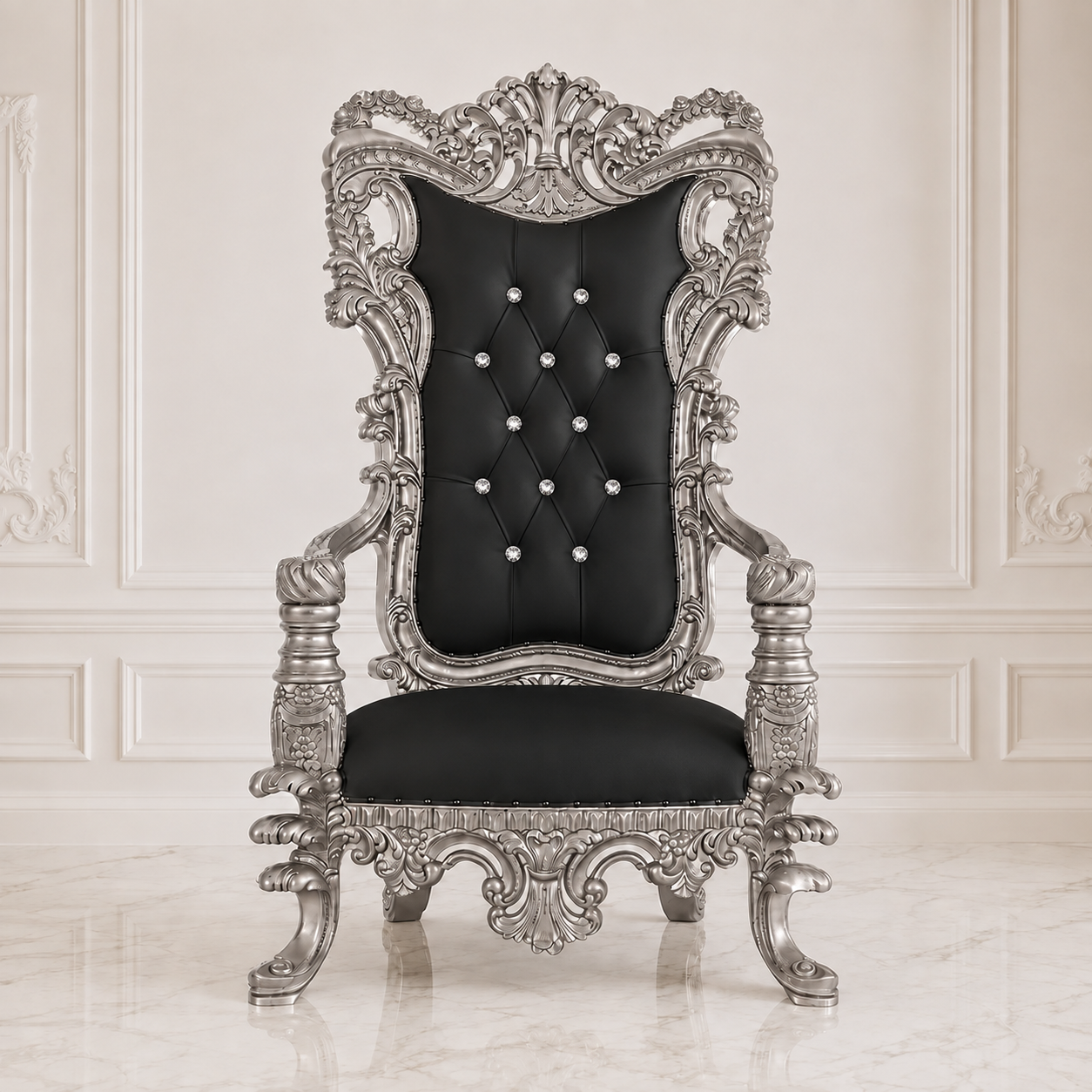 Silla del trono real de Imamu