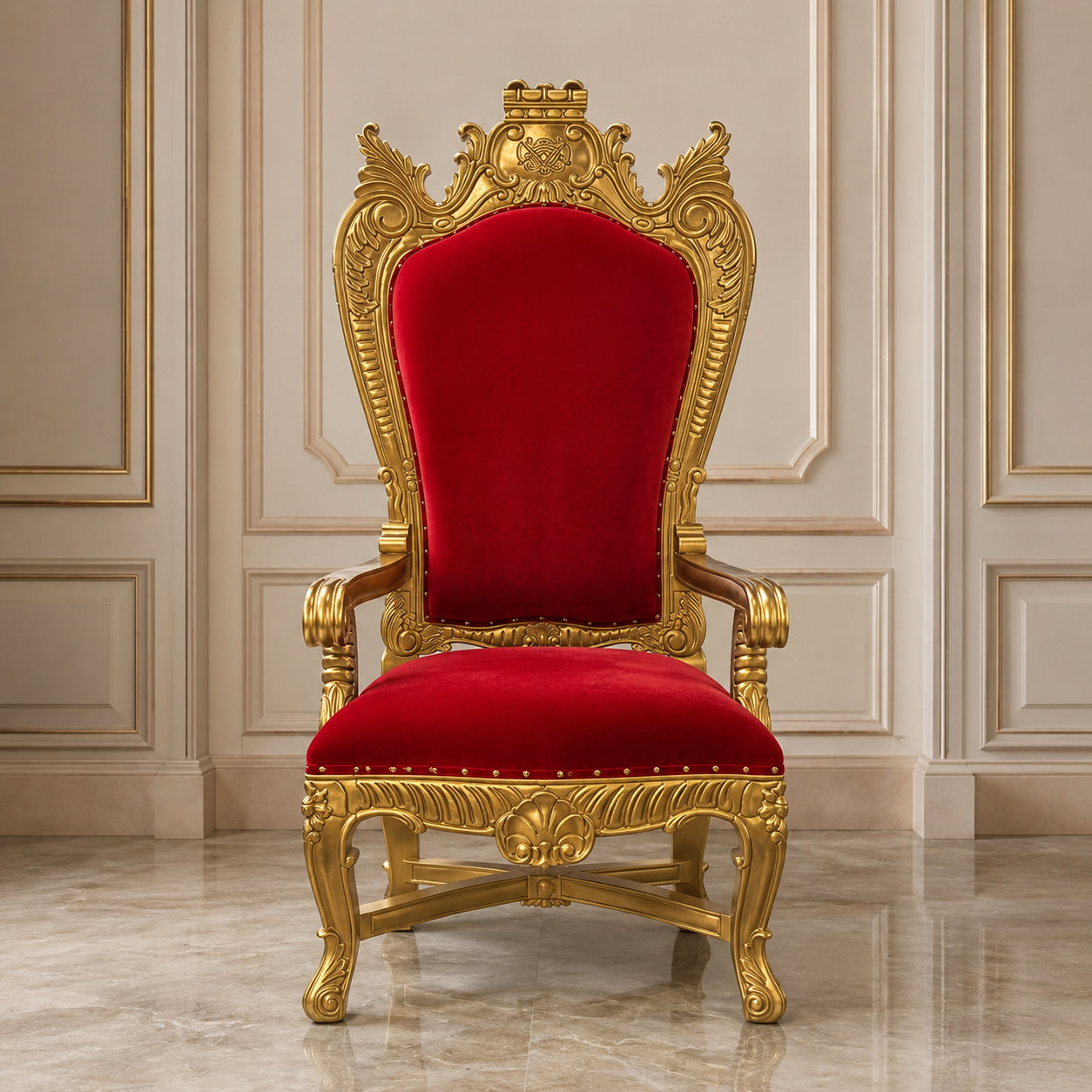 Silla del trono real Atenea