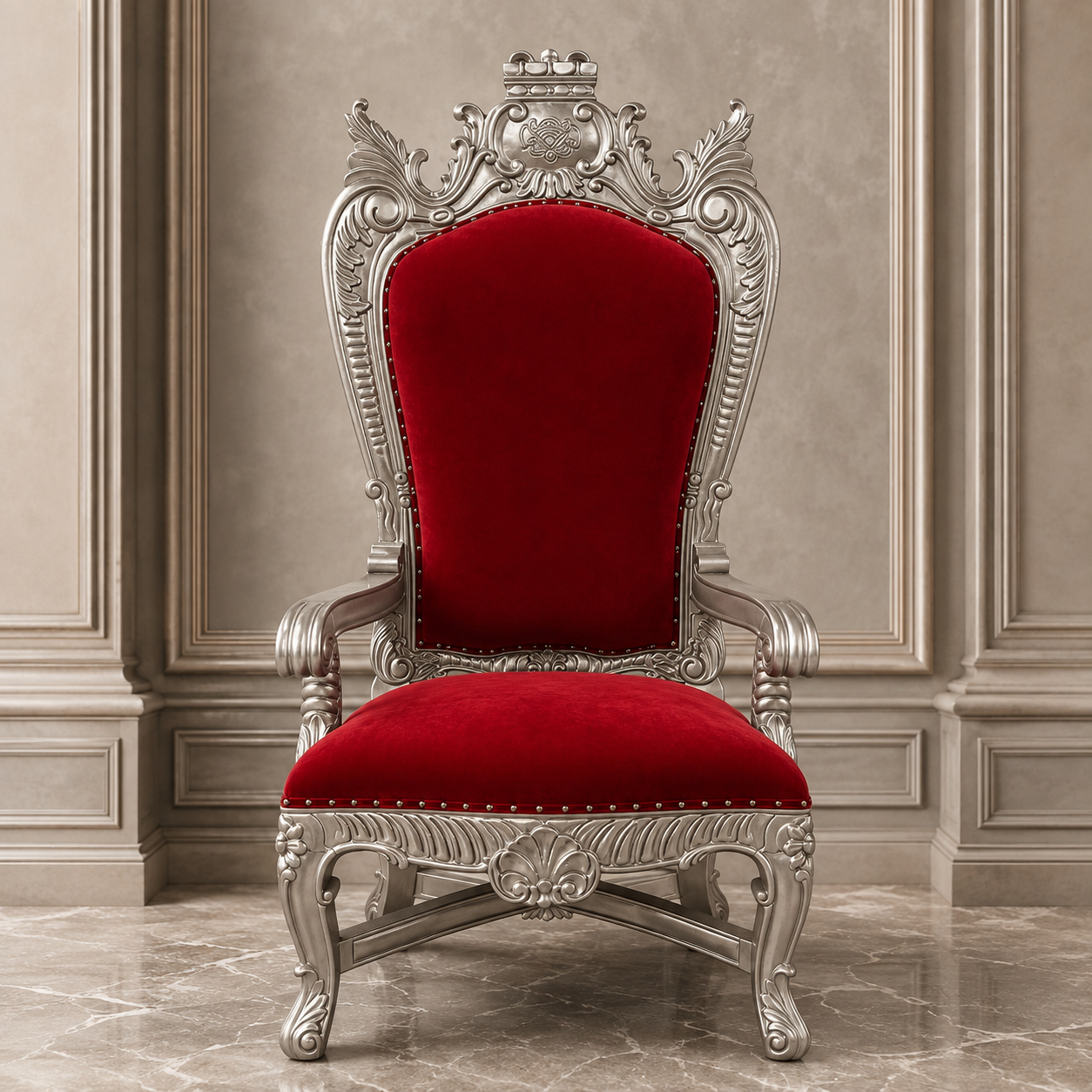 Silla del trono real Atenea