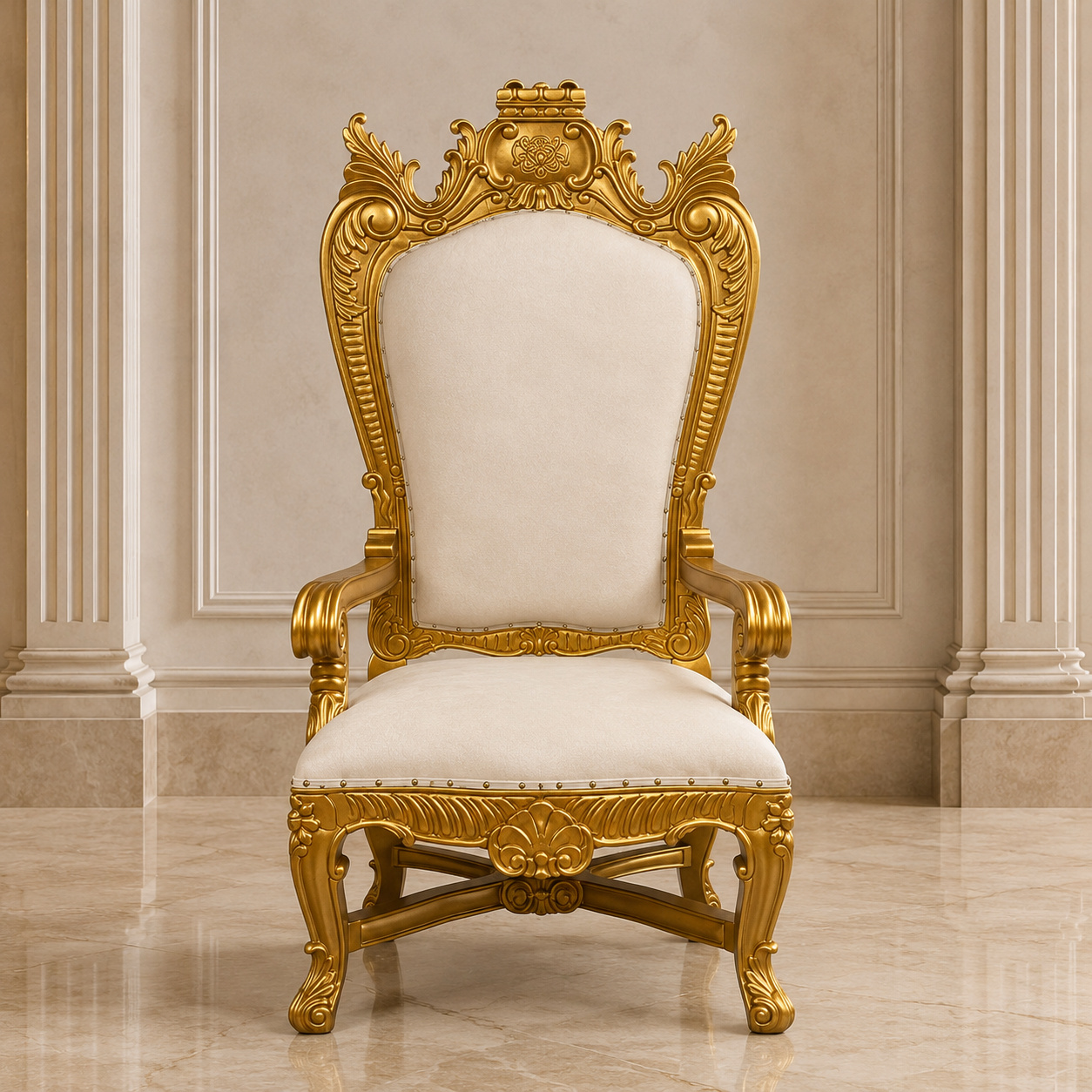 Silla del trono real Atenea