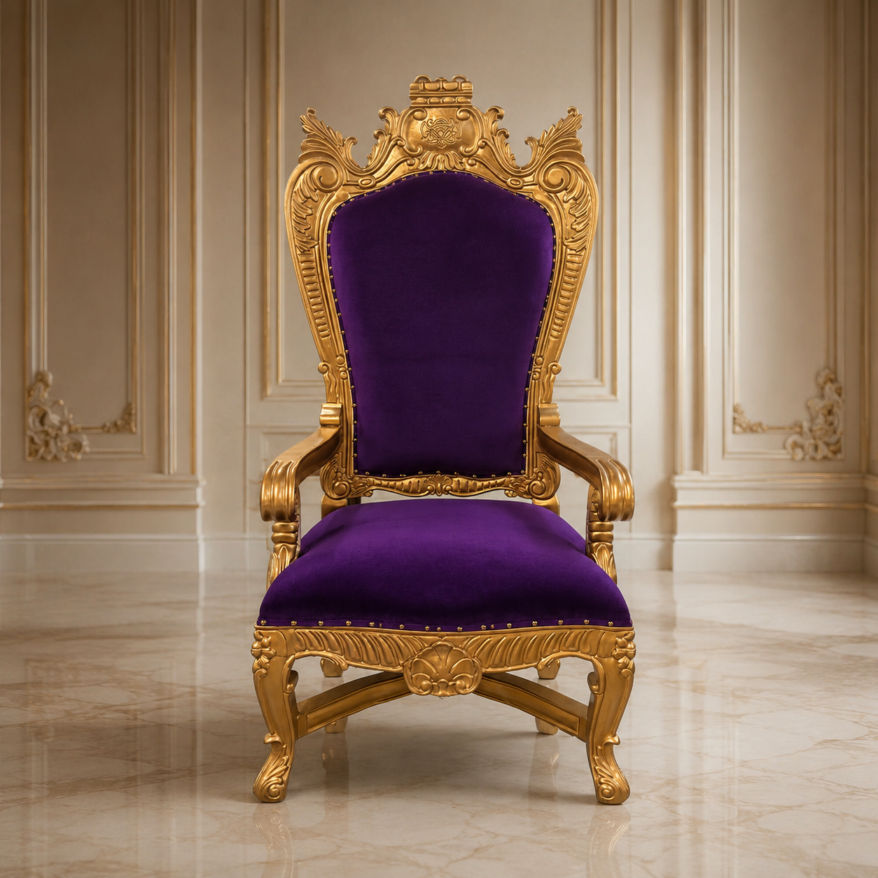 Silla del trono real Atenea
