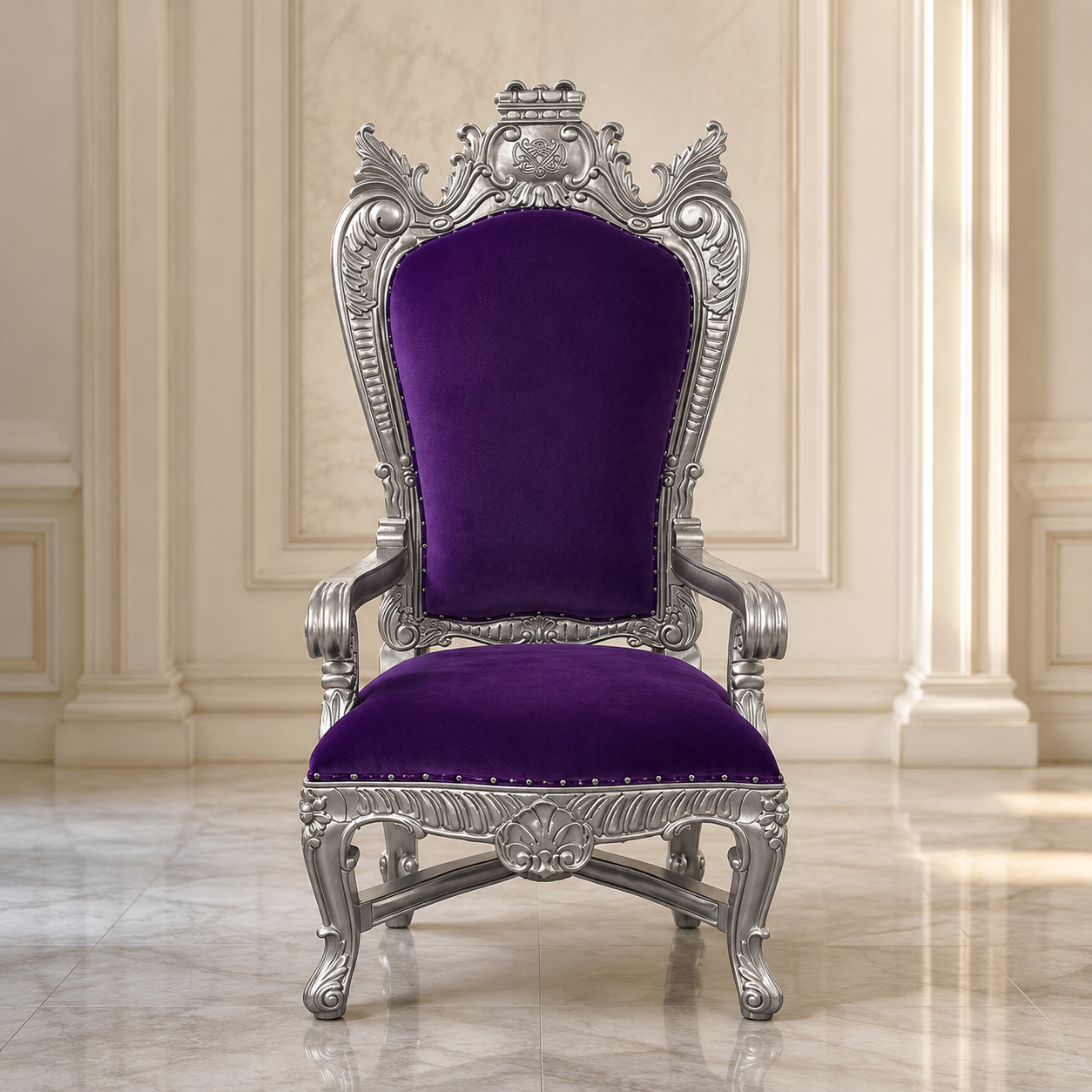 Silla del trono real Atenea