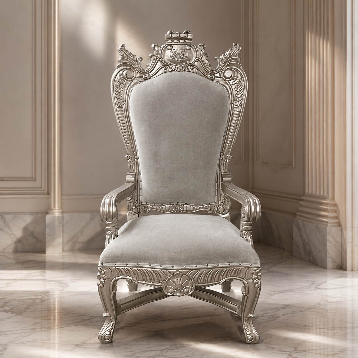 Silla del trono real Atenea