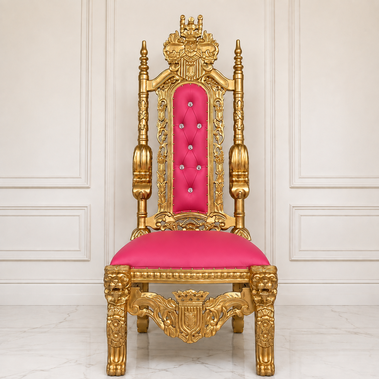 King David 62 Armless Throne