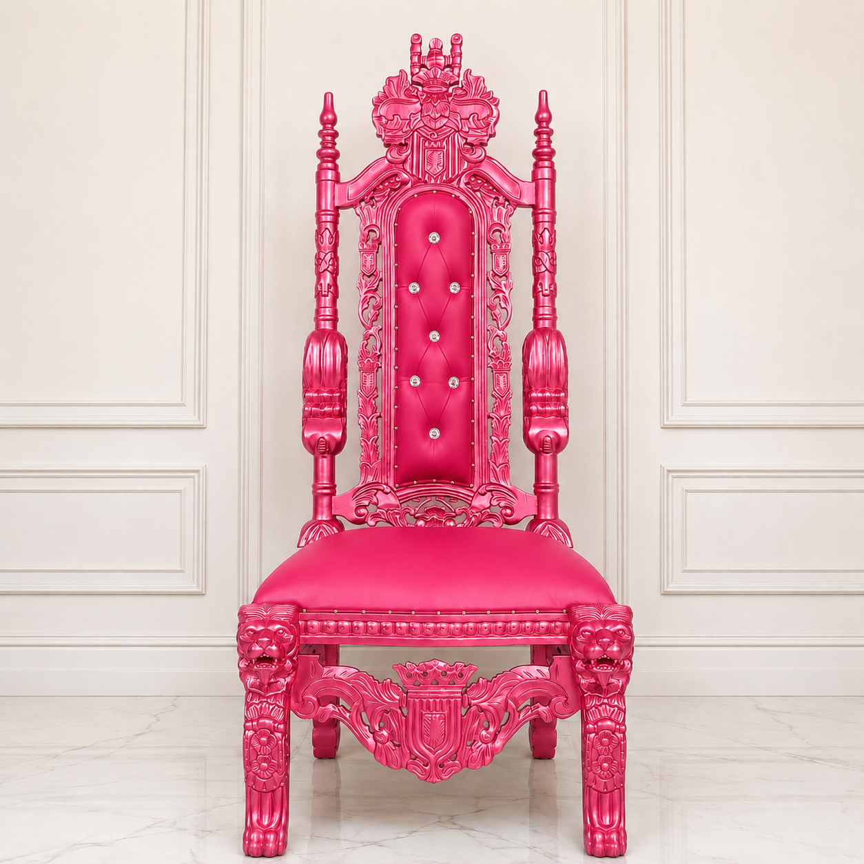 King David 62 Armless Throne