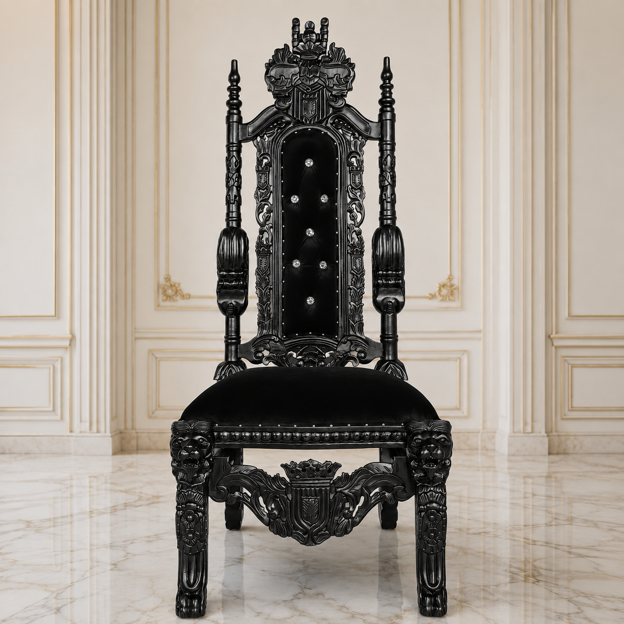 King David 62 Armless Throne
