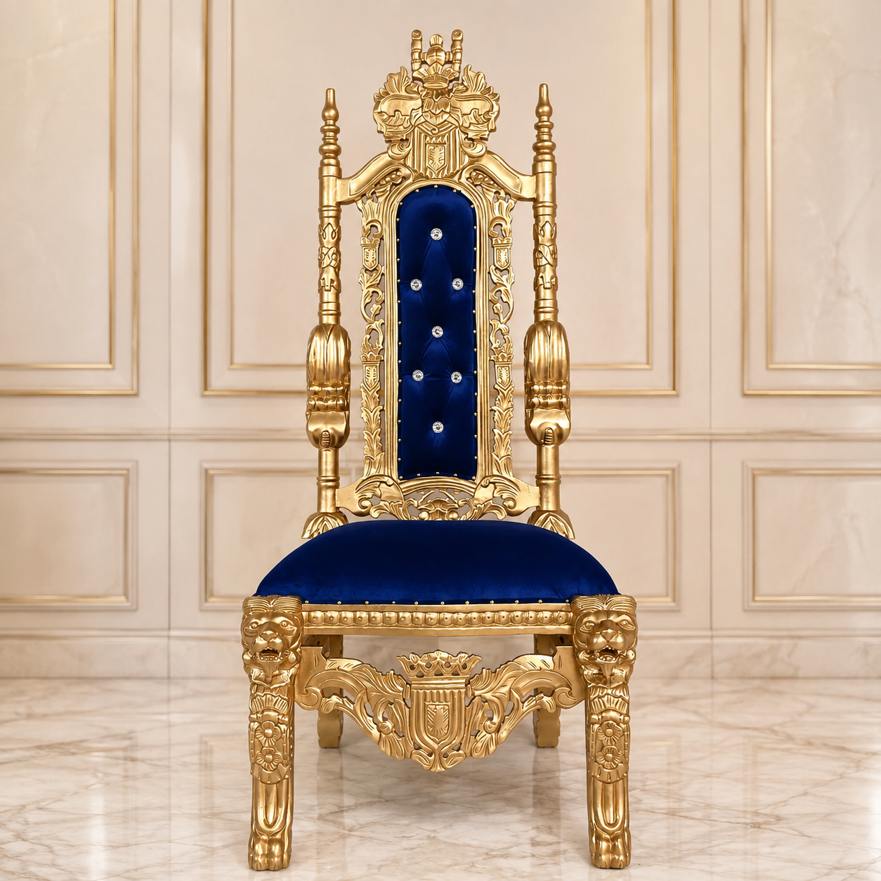 King David 62 Armless Throne
