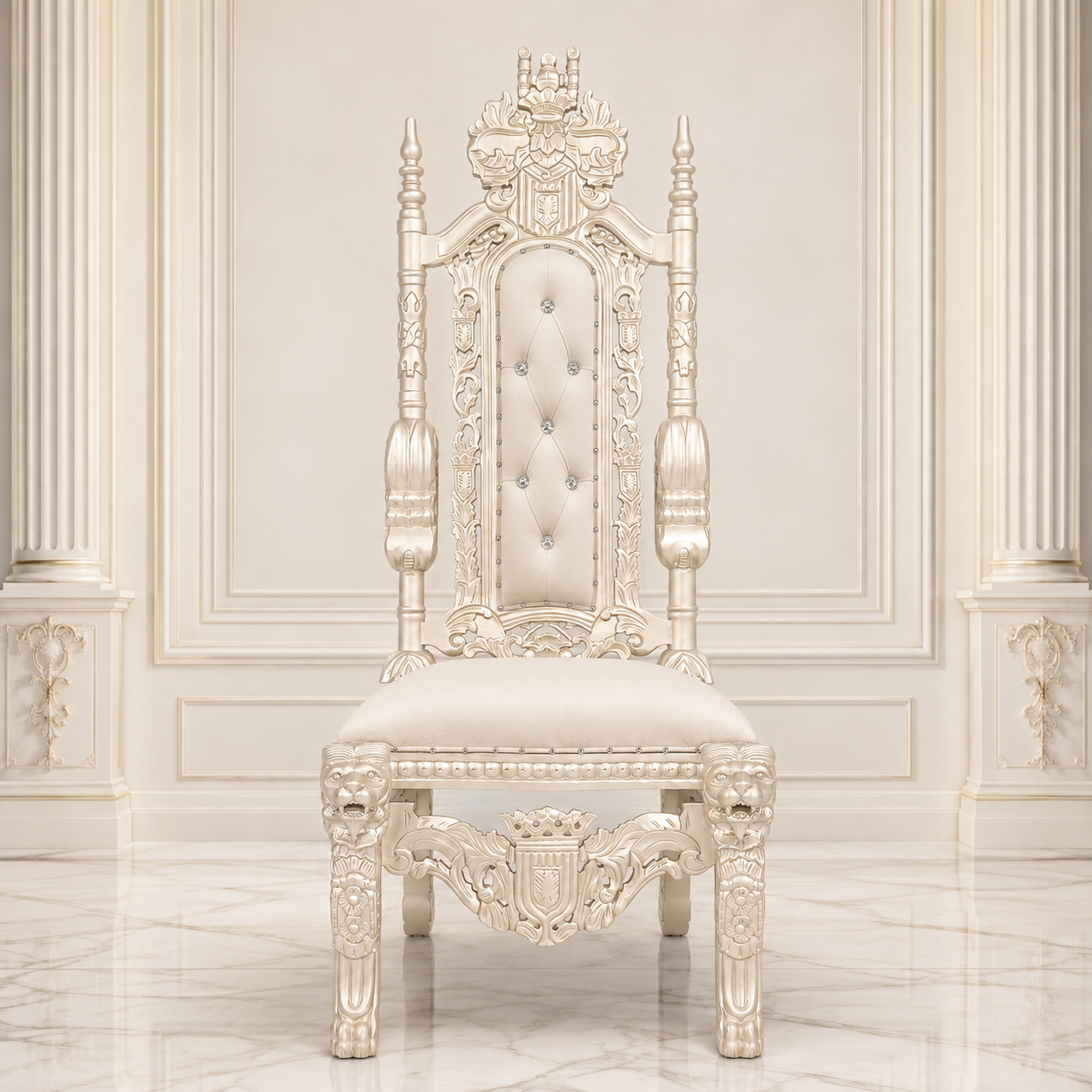 King David 62 Armless Throne