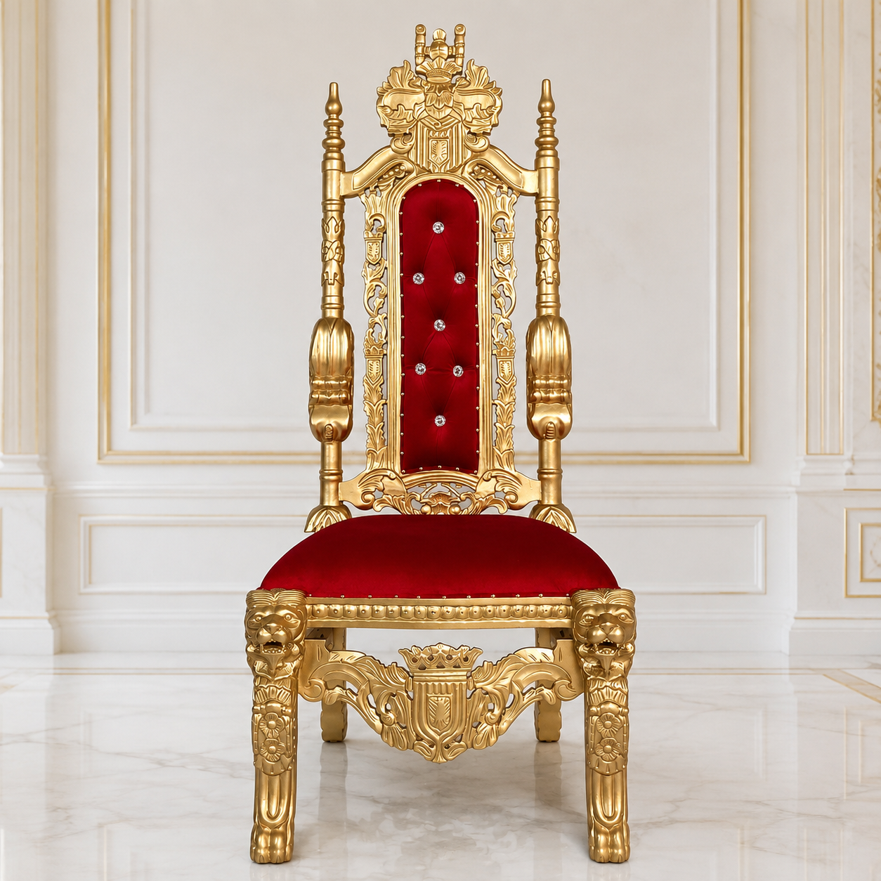 King David 62 Armless Throne