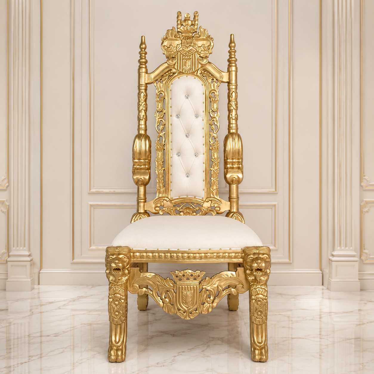 King David 62 Armless Throne