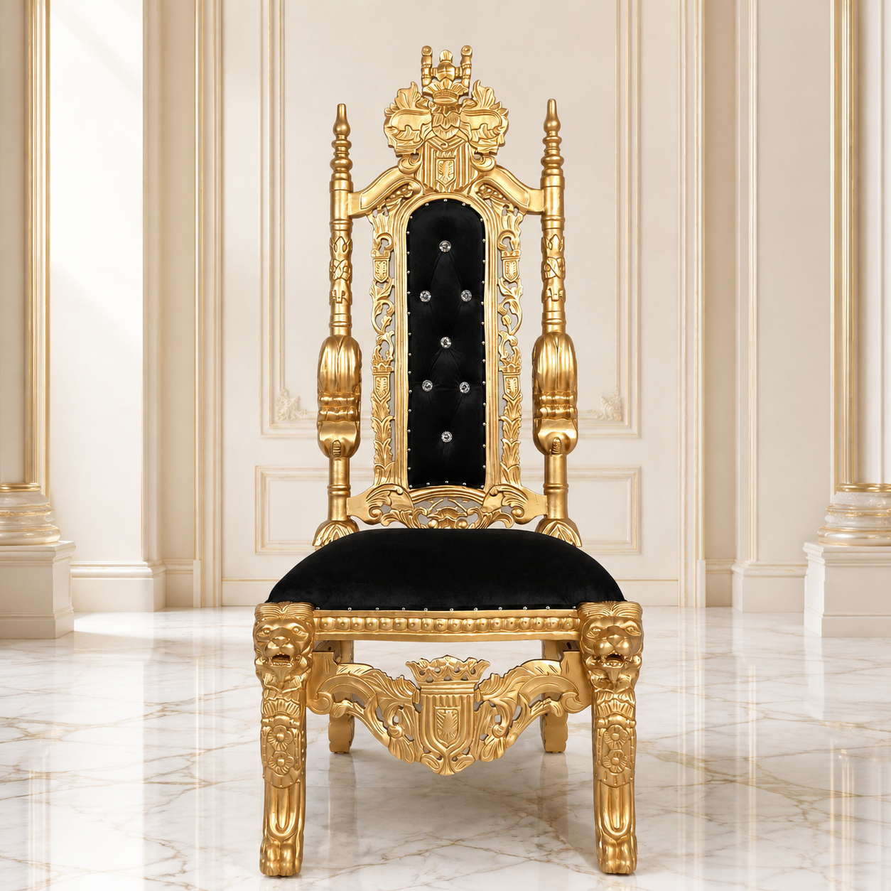King David 62 Armless Throne