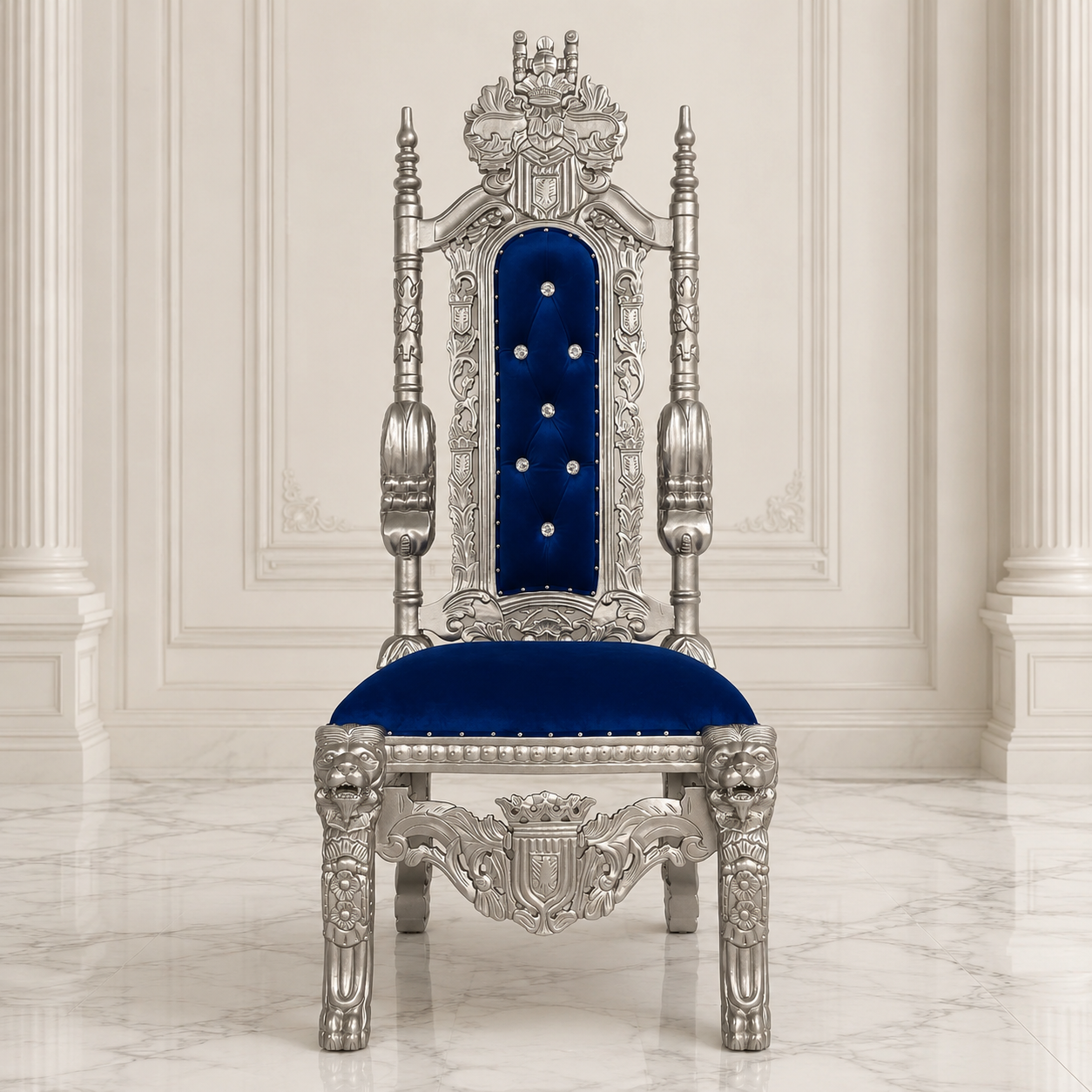 King David 62 Armless Throne