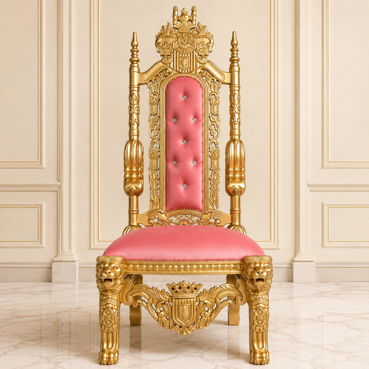 King David 62 Armless Throne