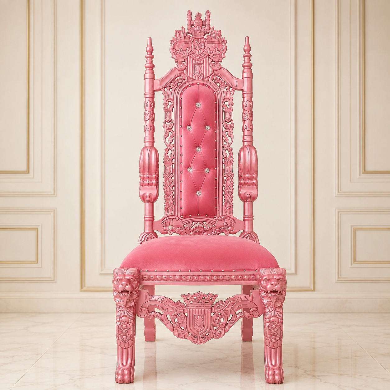 King David 62 Armless Throne