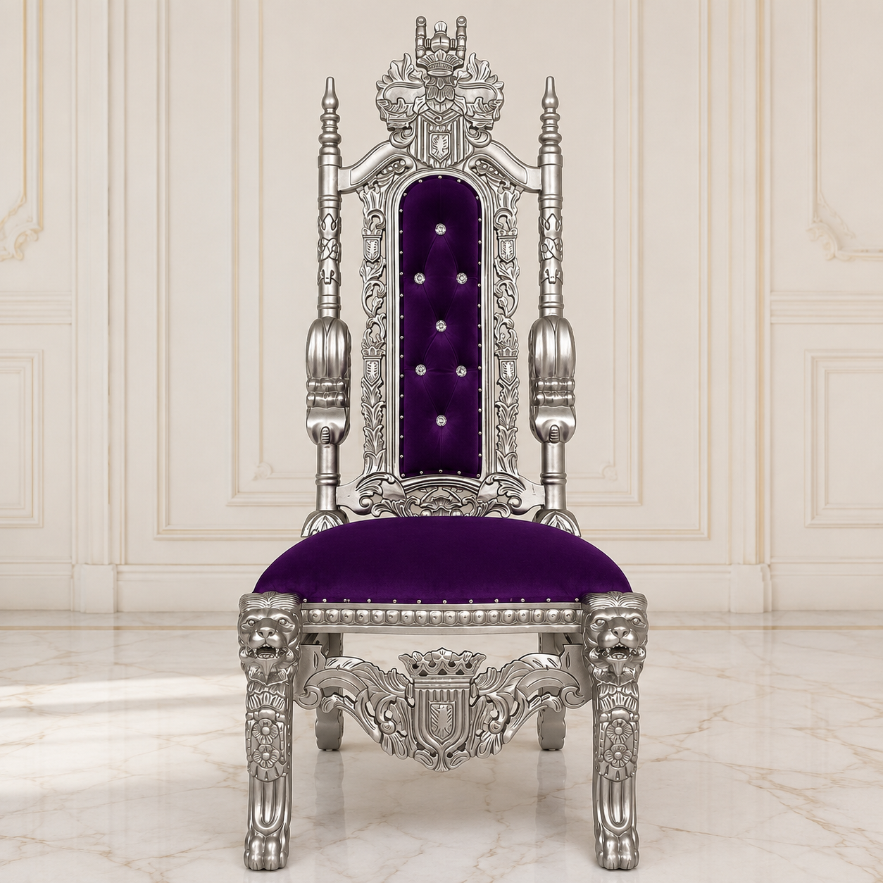 King David 62 Armless Throne