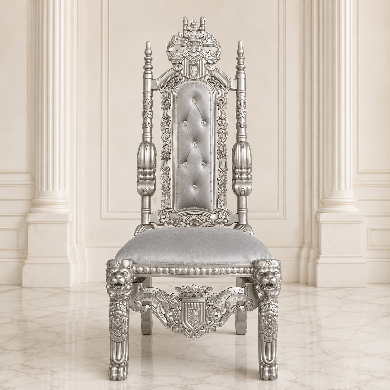King David 62 Armless Throne