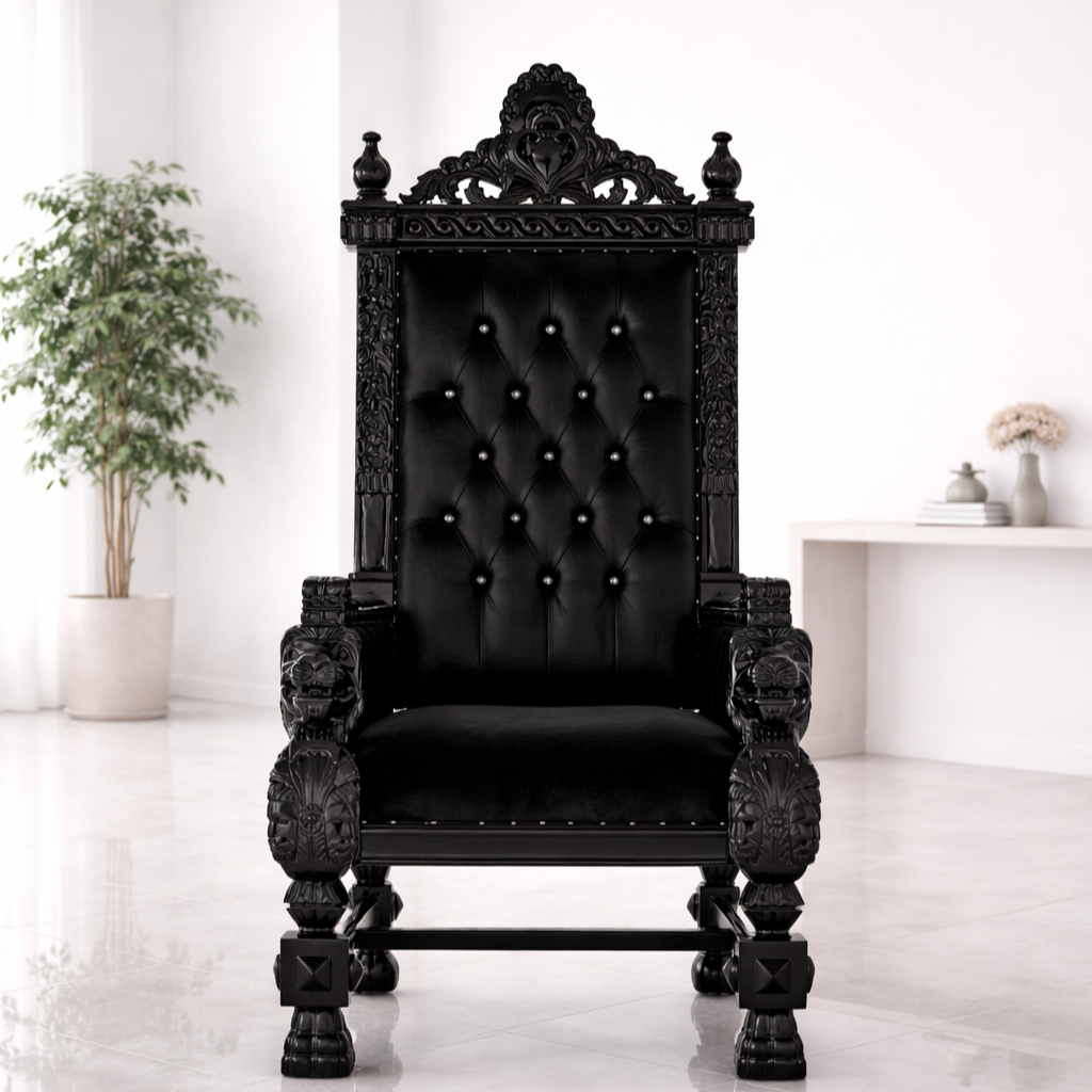 Silla del trono del león del rey Samuel 68