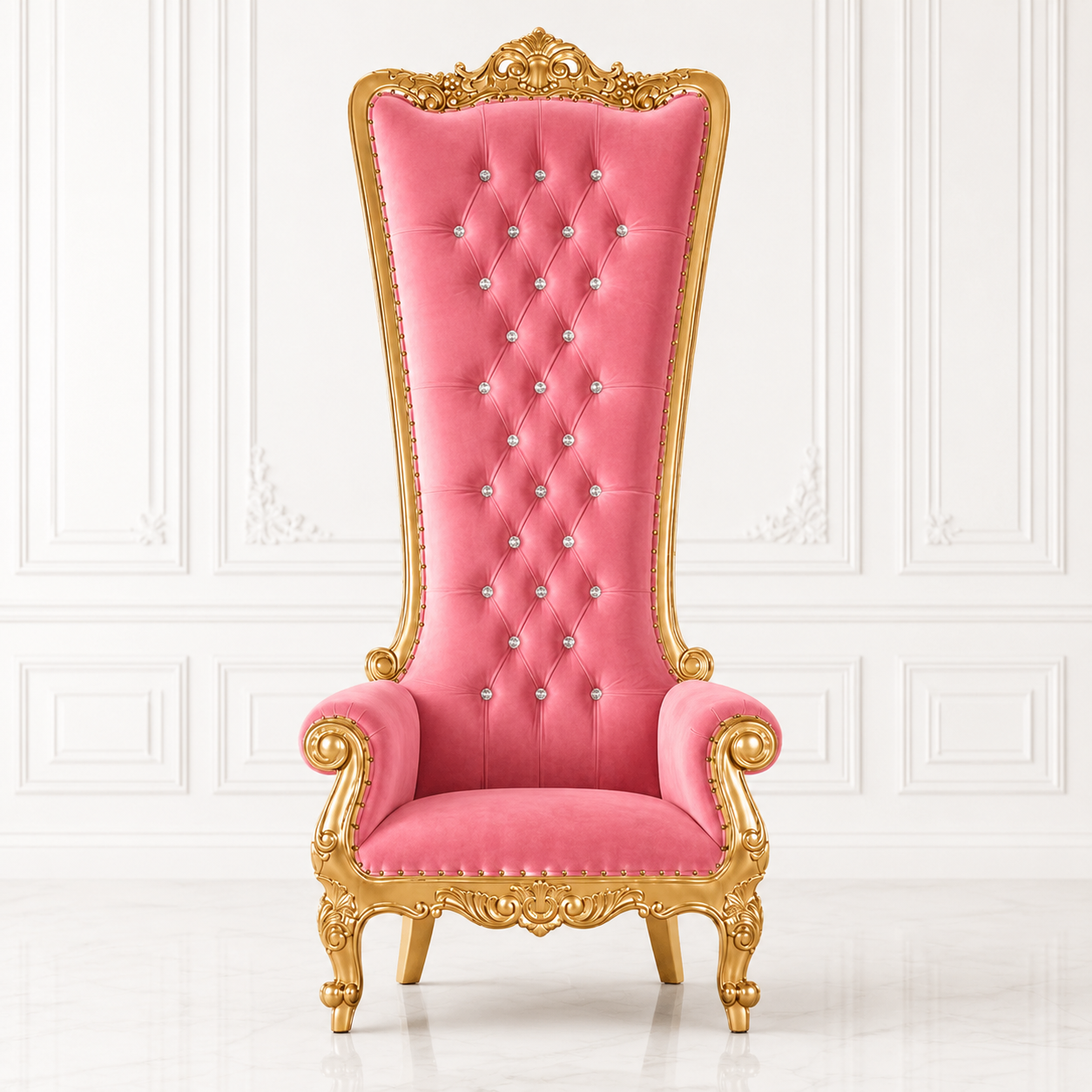 Fauteuil trône Queen Tiffany 108"