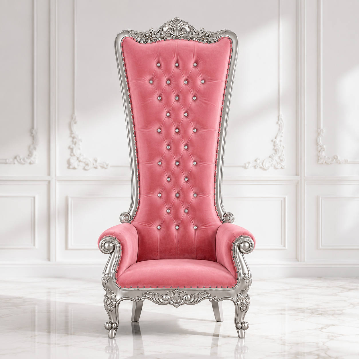 Fauteuil trône Queen Tiffany 108"