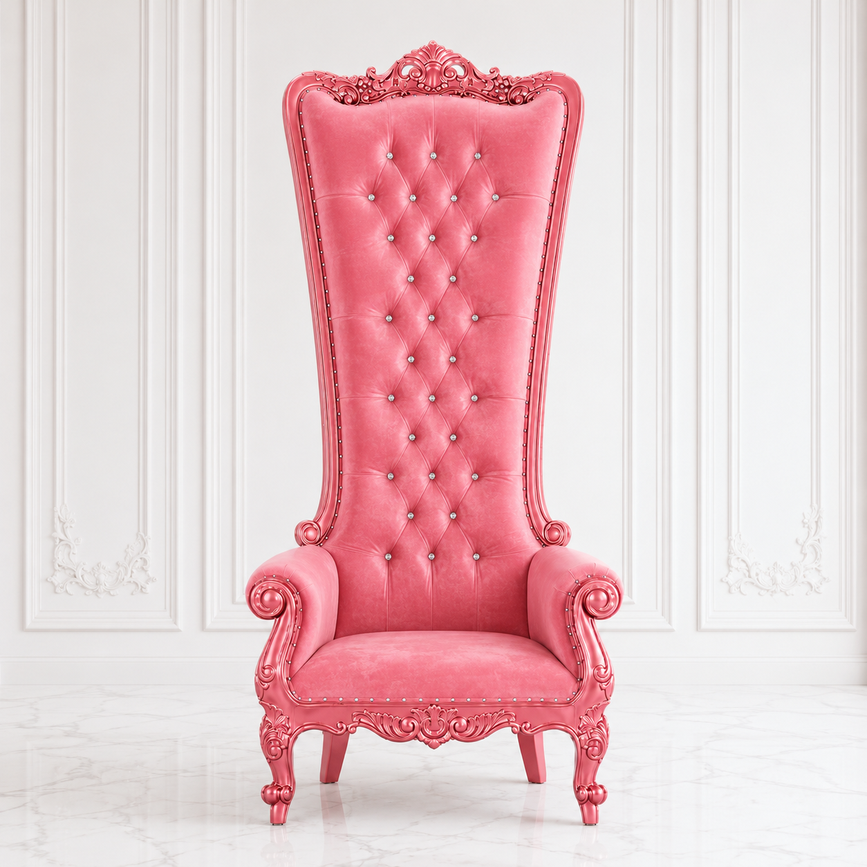 Fauteuil trône Queen Tiffany 108"
