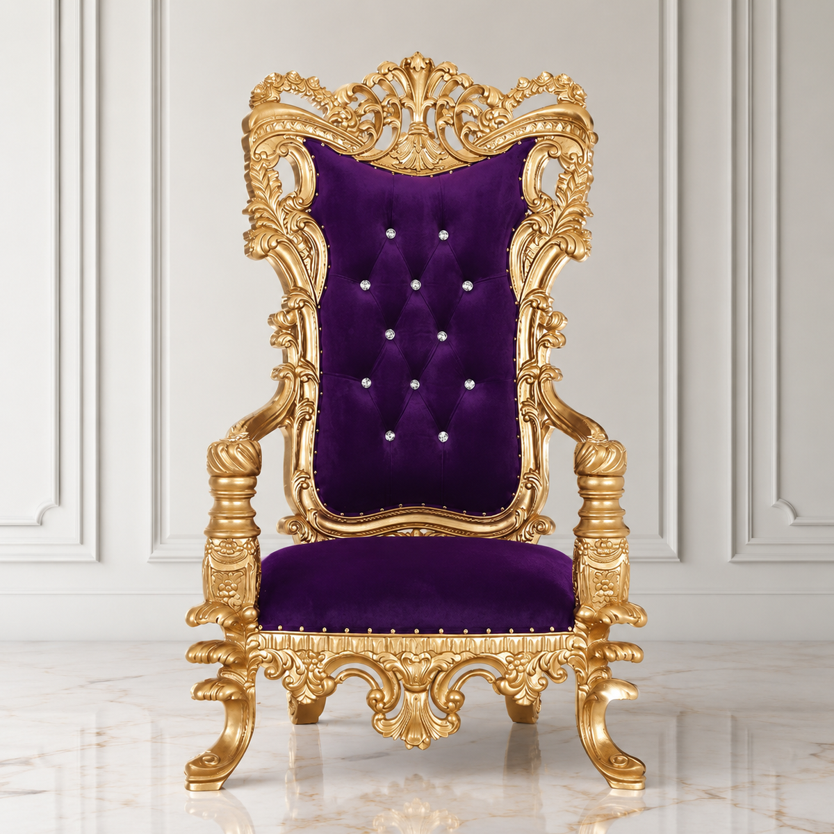 Silla del trono real de Imamu
