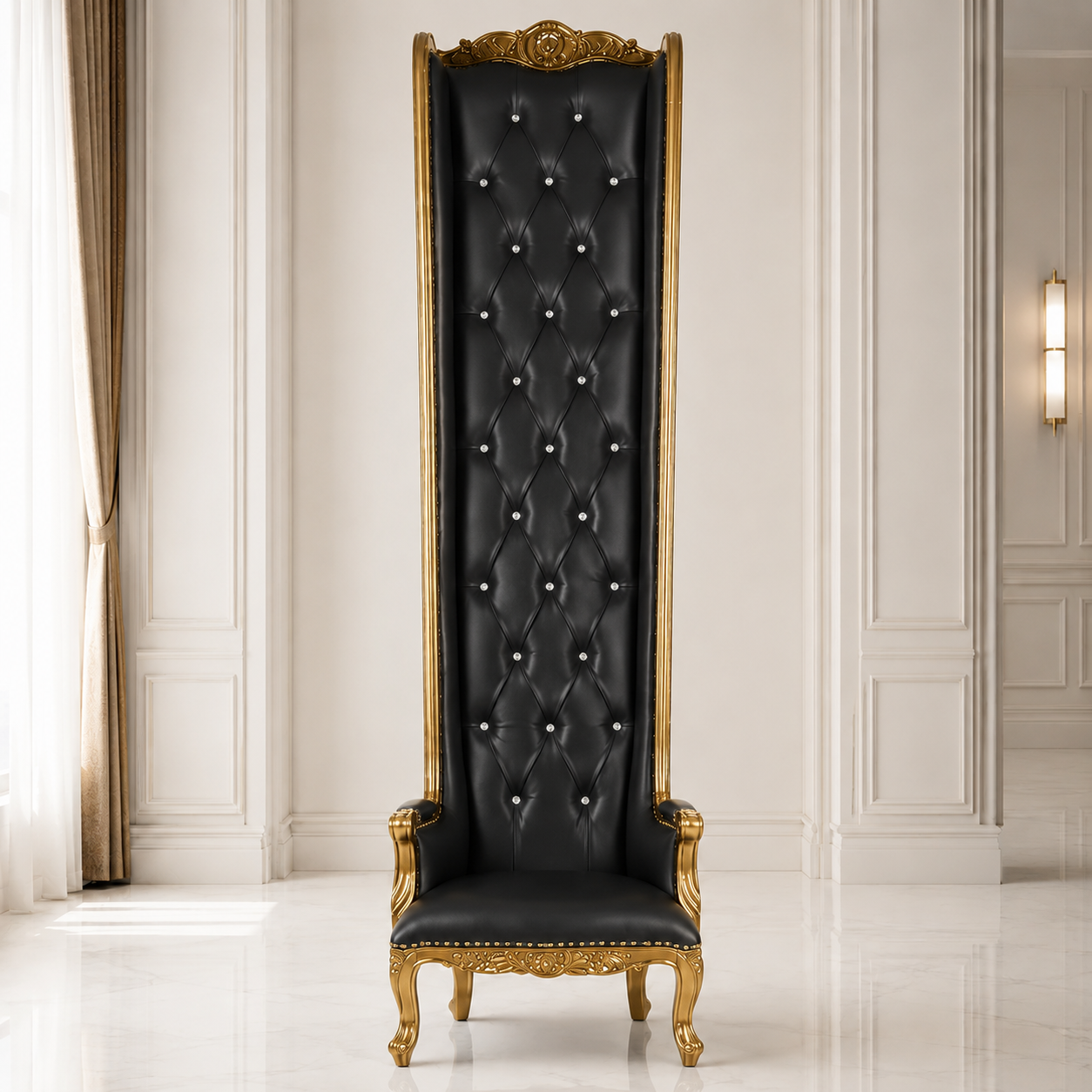 Hercules 114" Theatrical Throne Chair