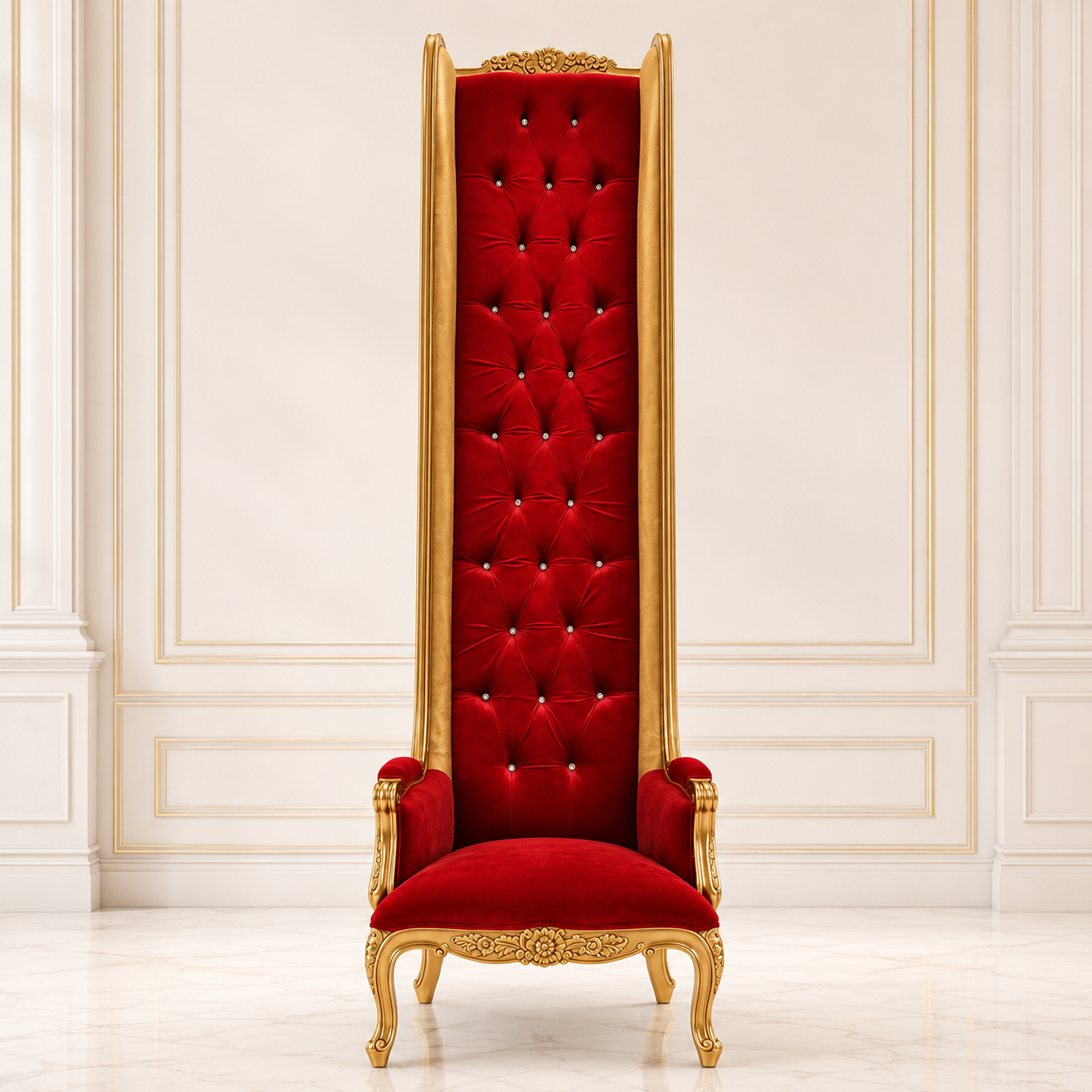 Hercules 114" Theatrical Throne Chair