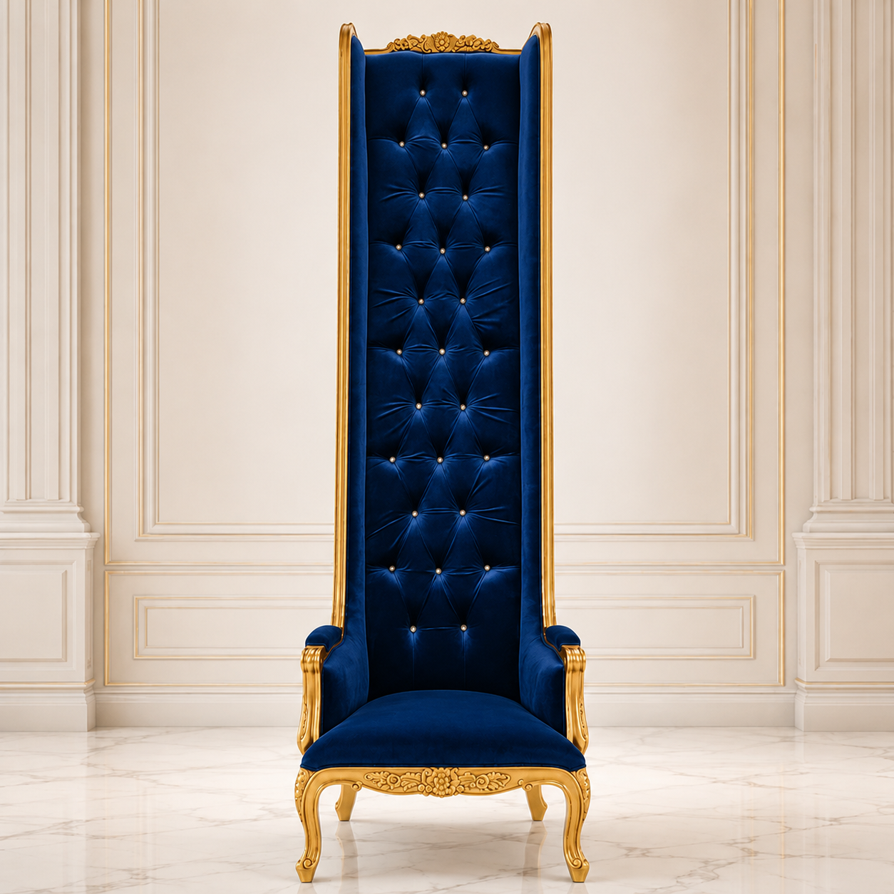 Hercules 114" Theatrical Throne Chair