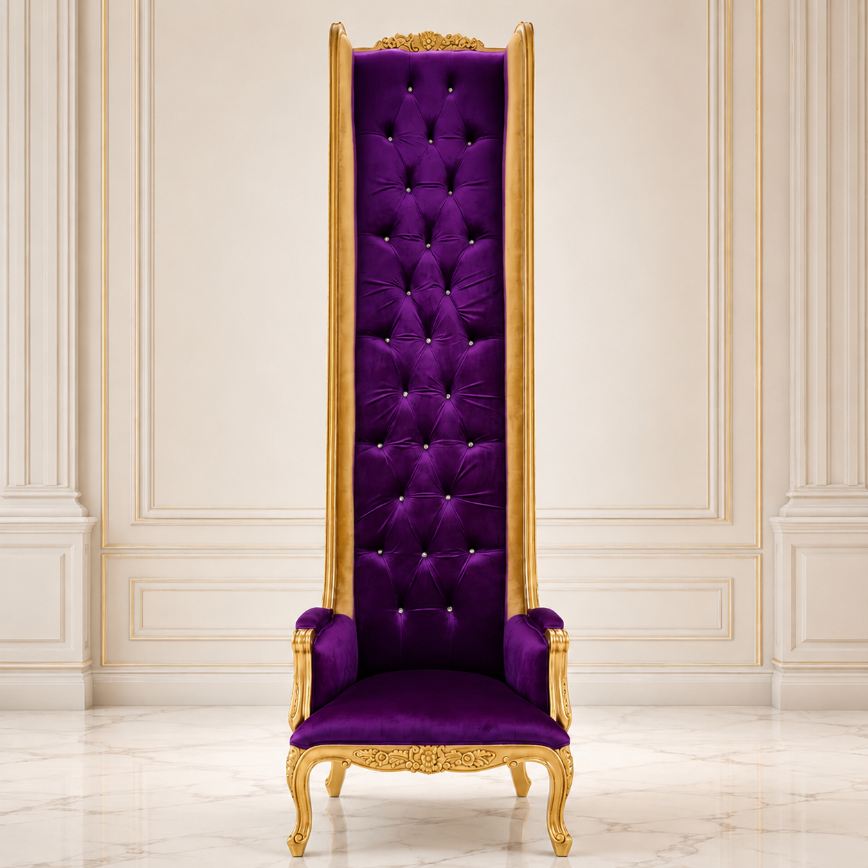 Hercules 114" Theatrical Throne Chair