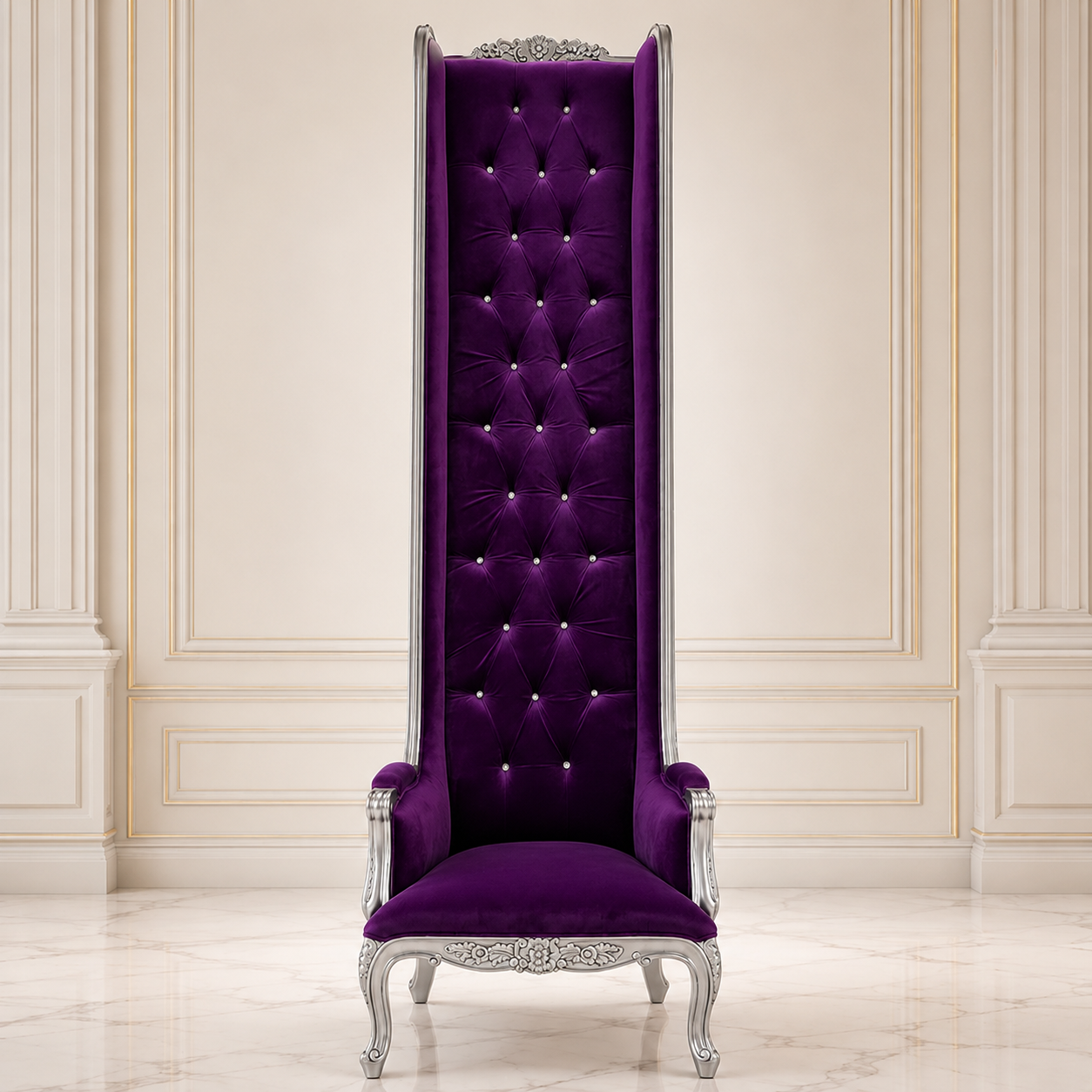 Hercules 114" Theatrical Throne Chair