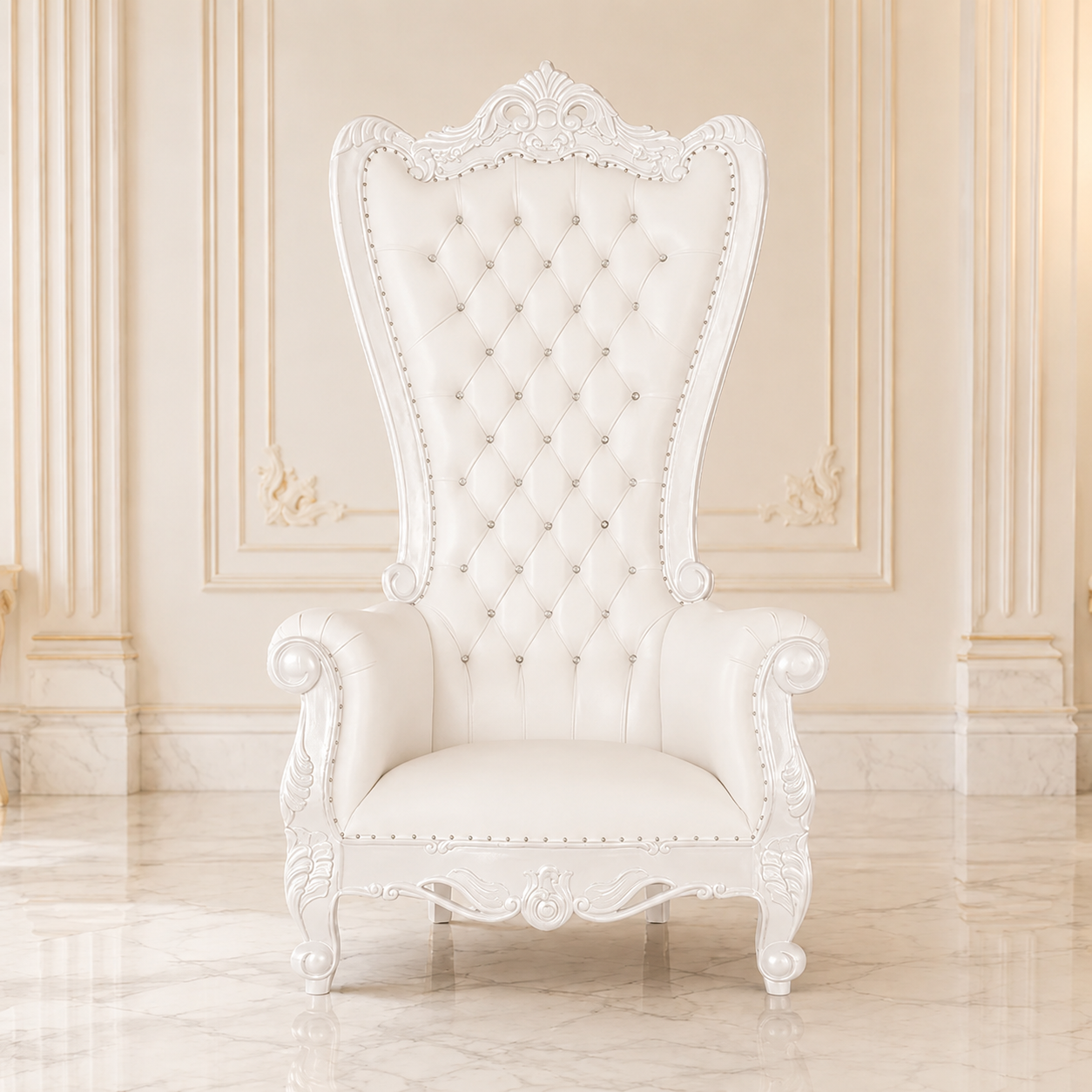 Enorme silla Tiffany 104 Royal Throne