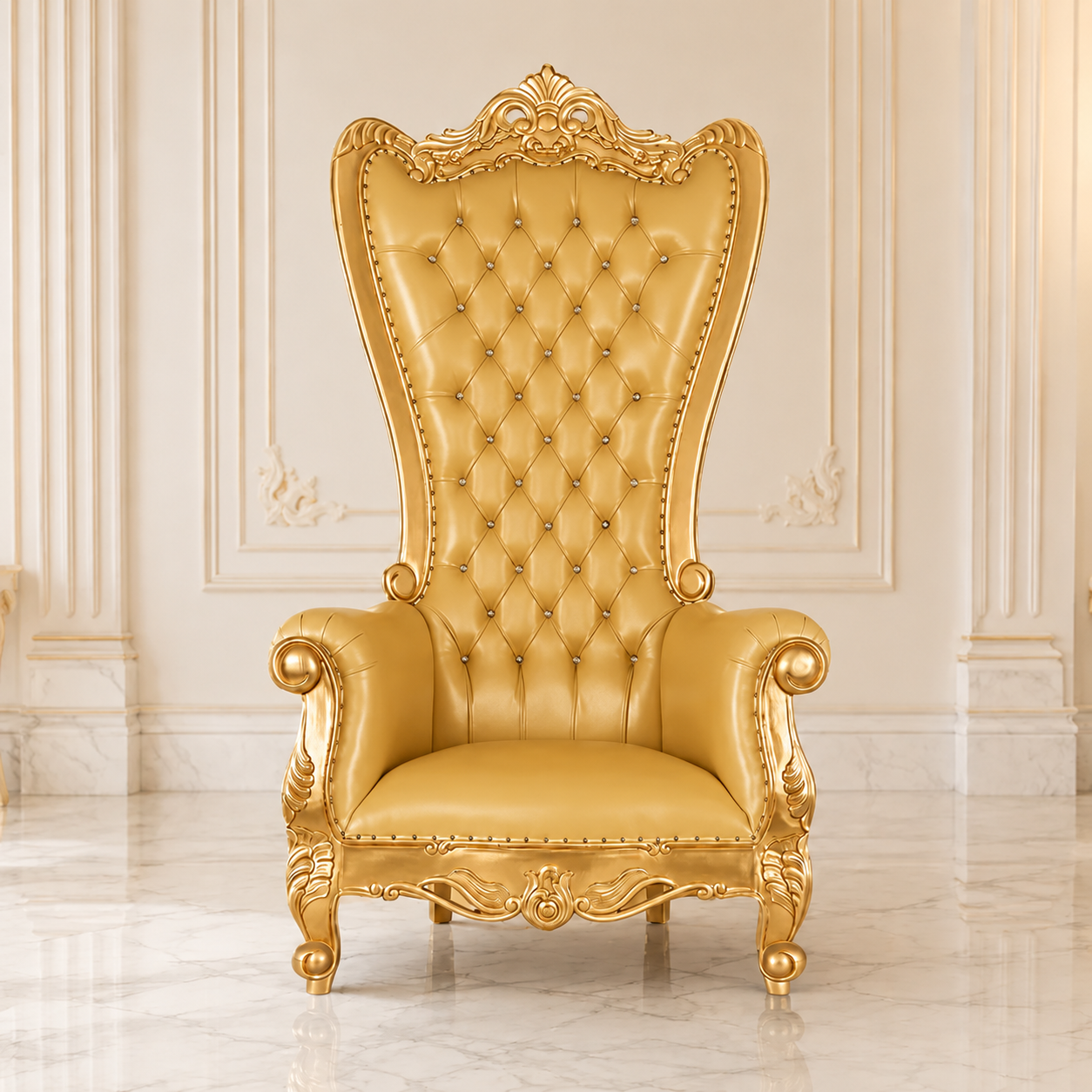 Enorme silla Tiffany 104 Royal Throne