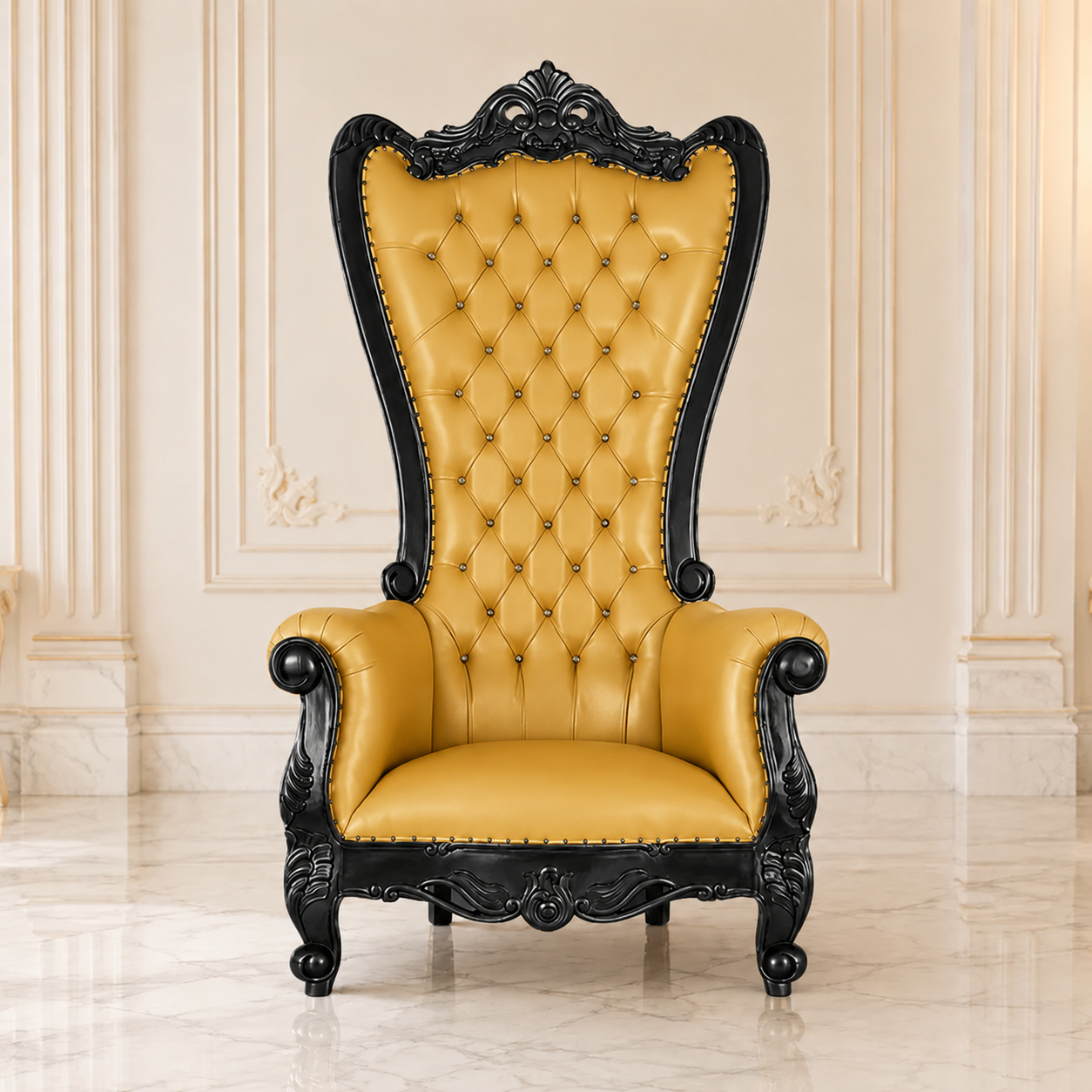 Enorme silla Tiffany 104 Royal Throne