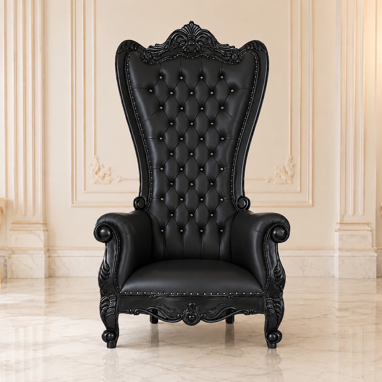 Enorme silla Tiffany 104 Royal Throne